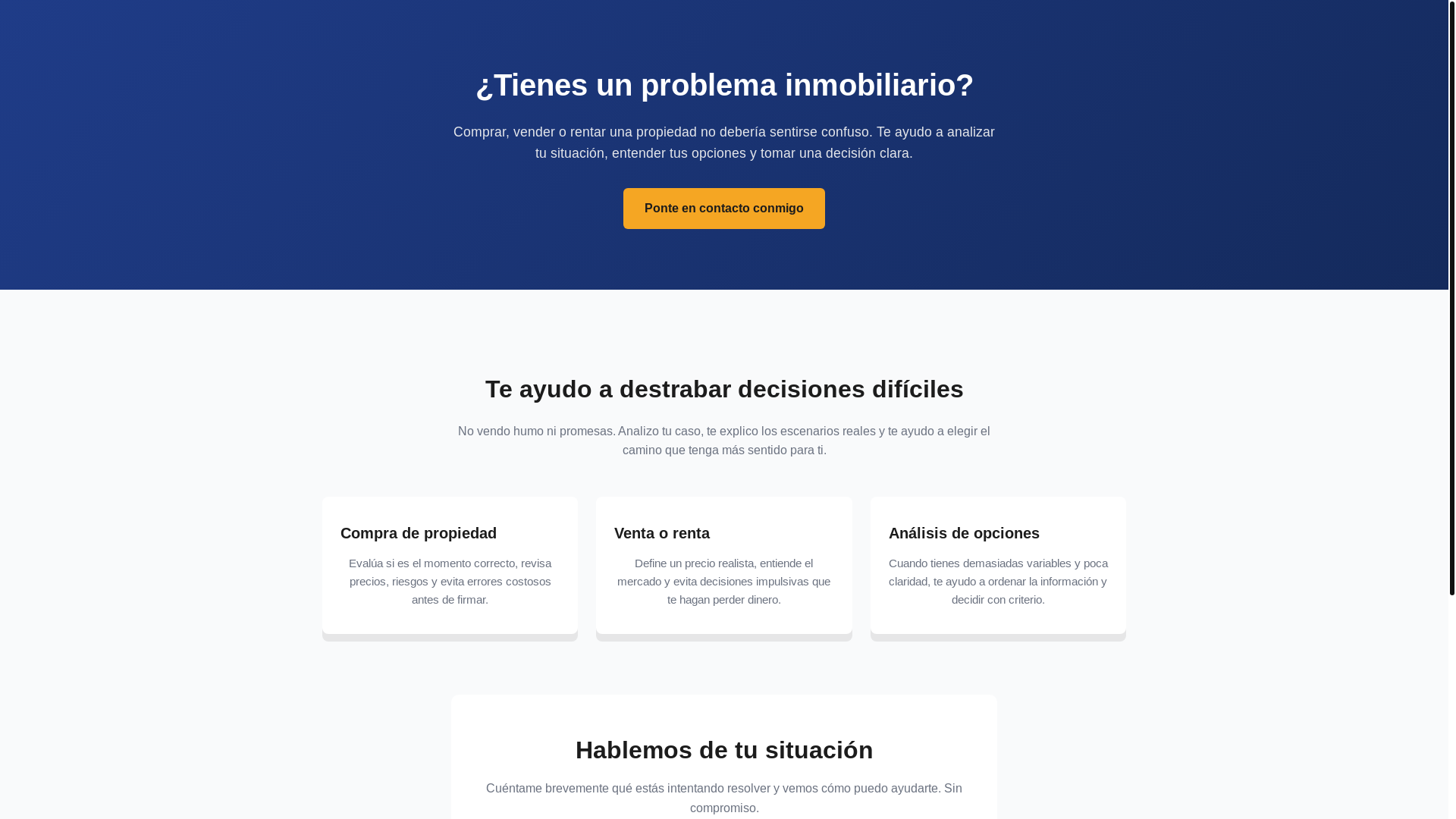 website screenshot of https://casaquevale.com/