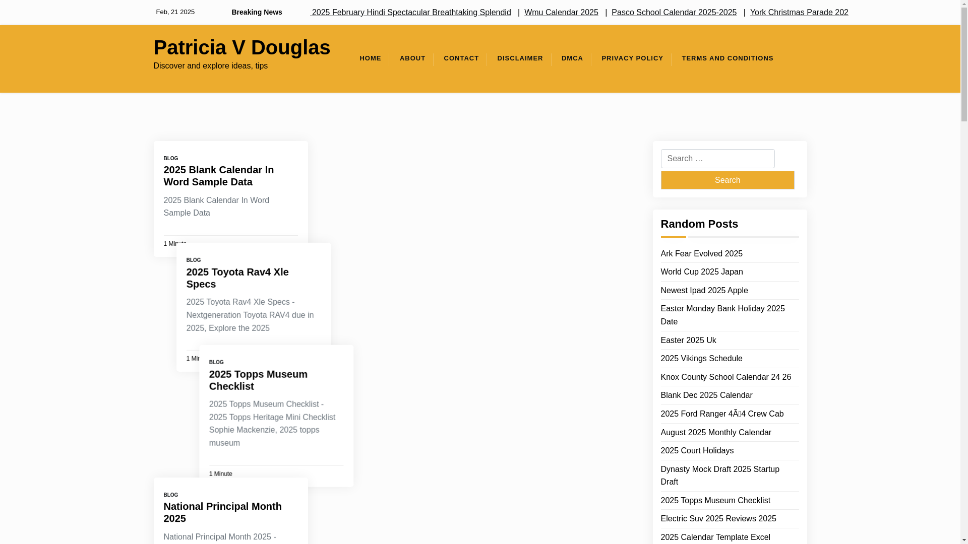 website screenshot of https://patriciavdouglasj.pages.dev/