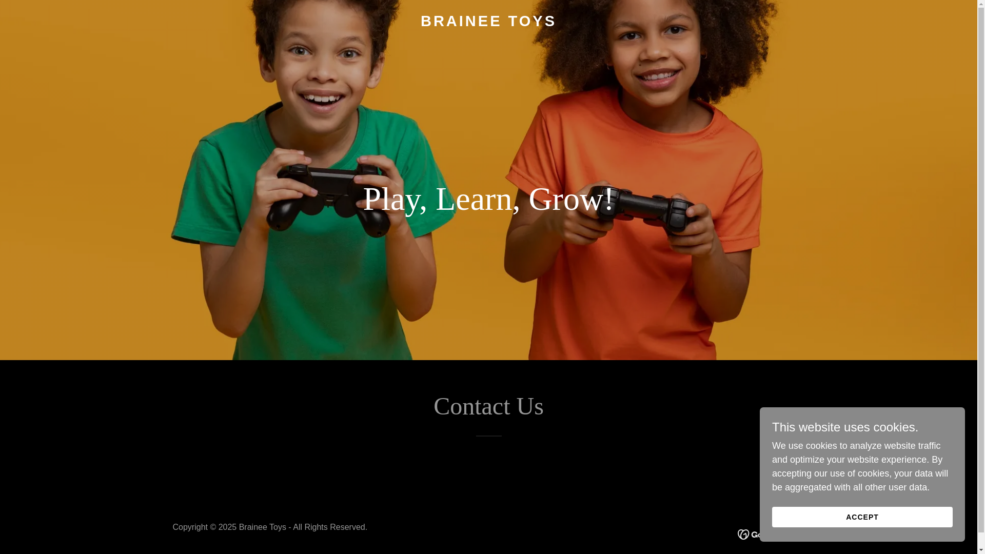 website screenshot of https://braineetoys.com/
