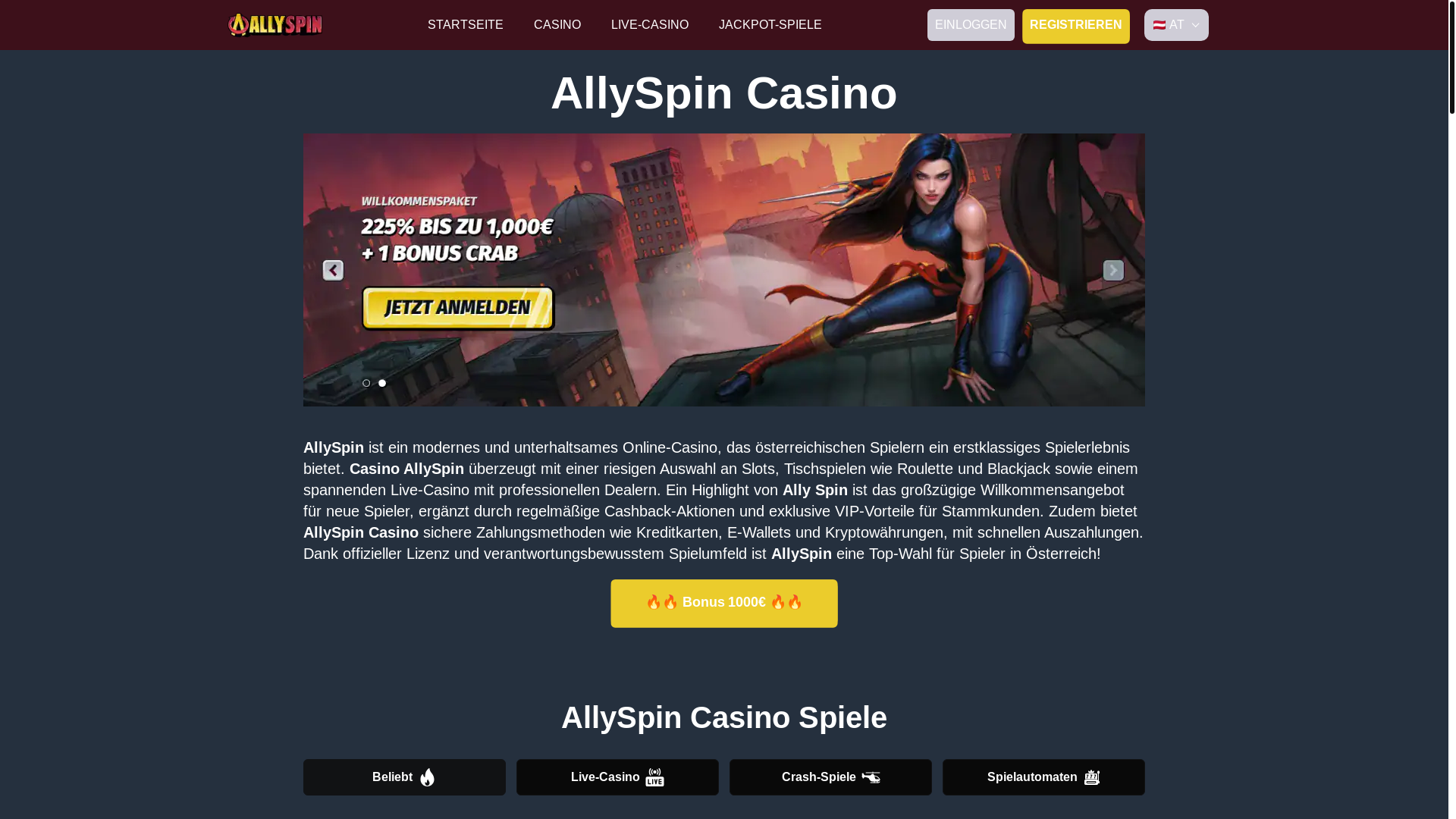 website screenshot of https://allyspin-at-3889.pages.dev/