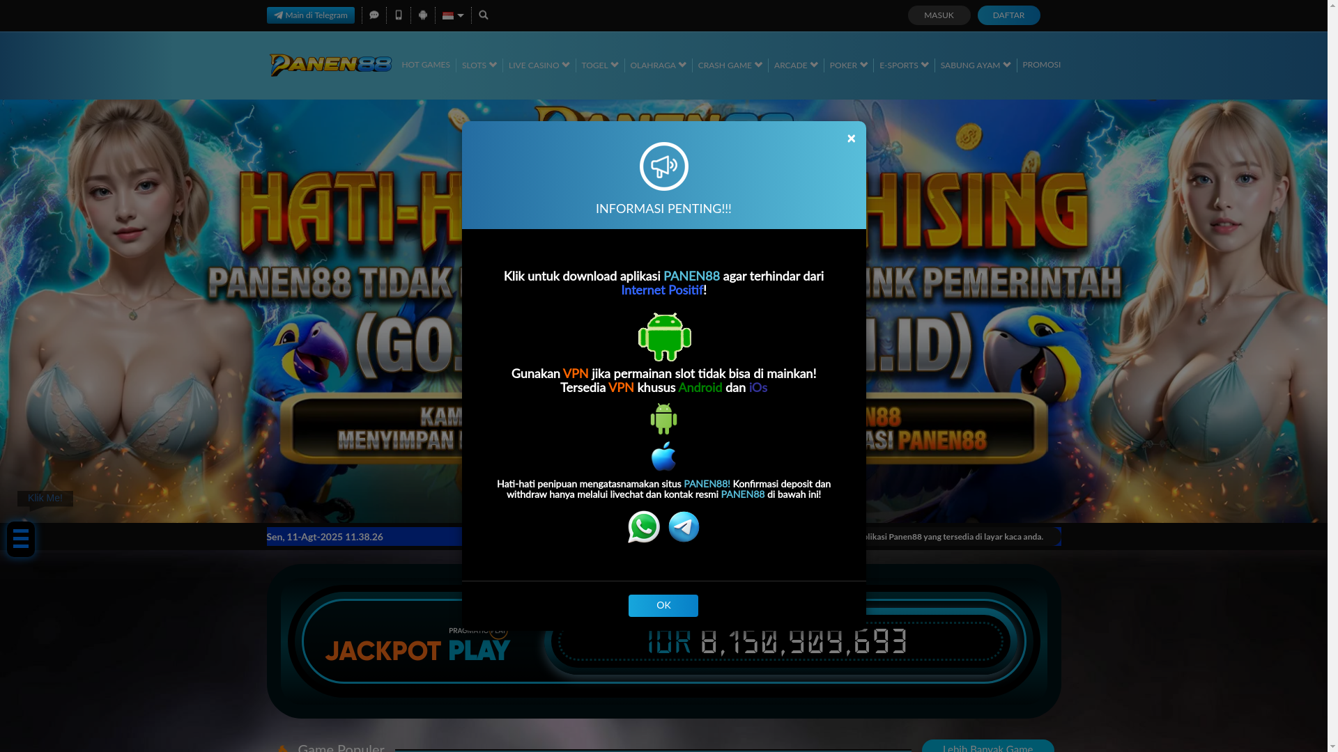 website screenshot of https://stecupanen88.space/