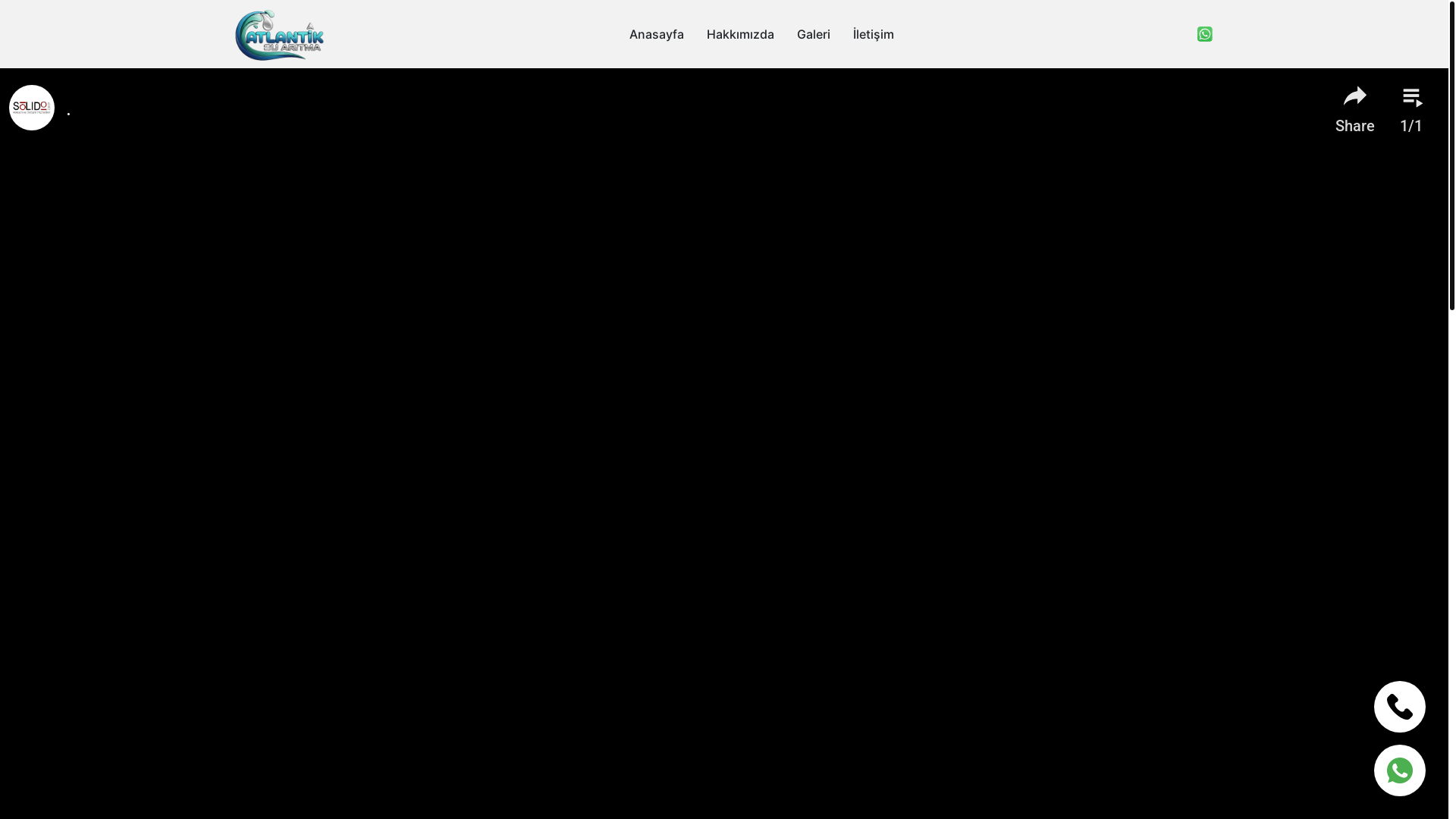 website screenshot of https://altindagsuaritmasistemleri.com/