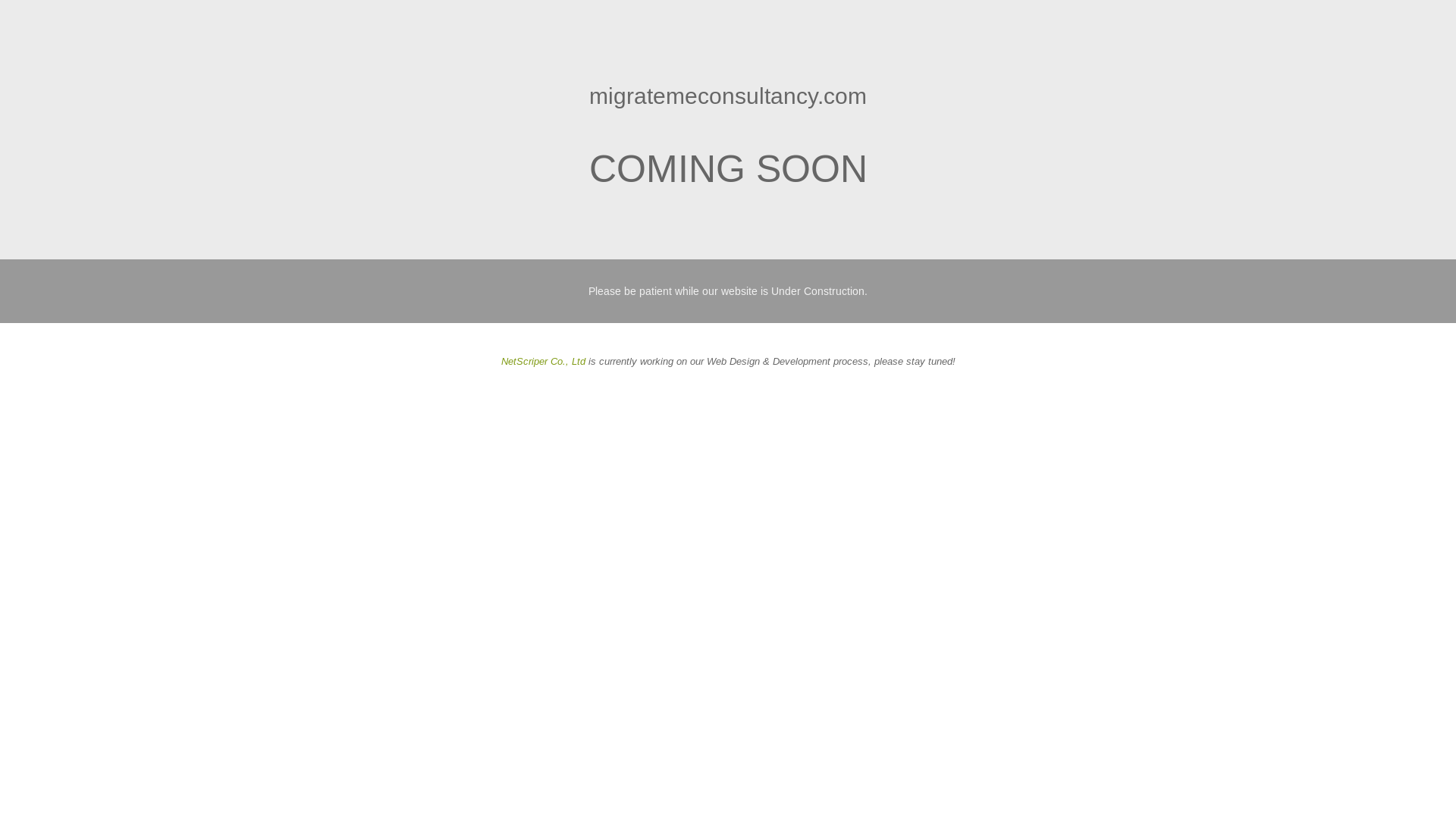 website screenshot of https://migratemeconsultancy.com/