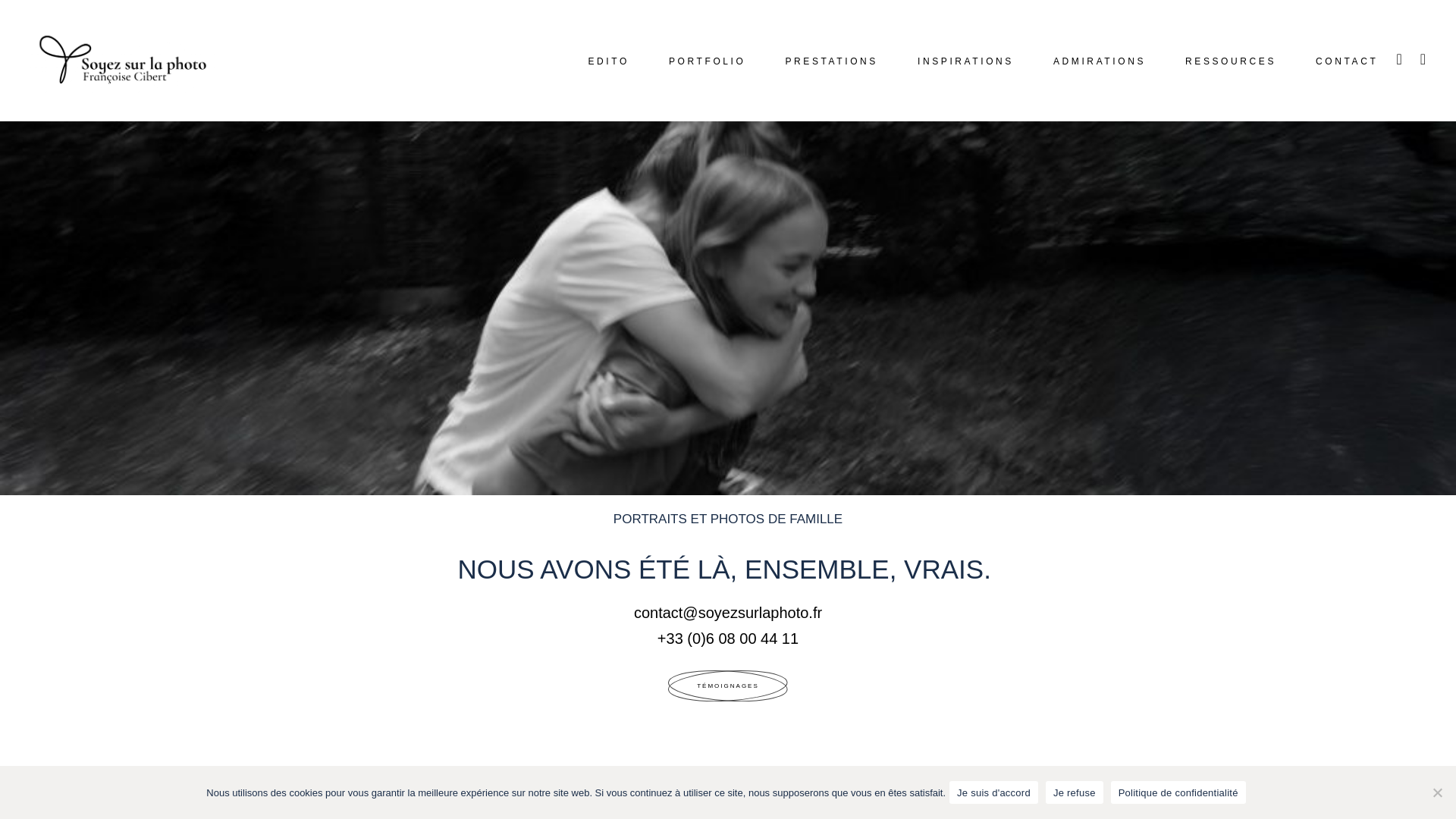 website screenshot of https://soyezsurlaphoto.fr/