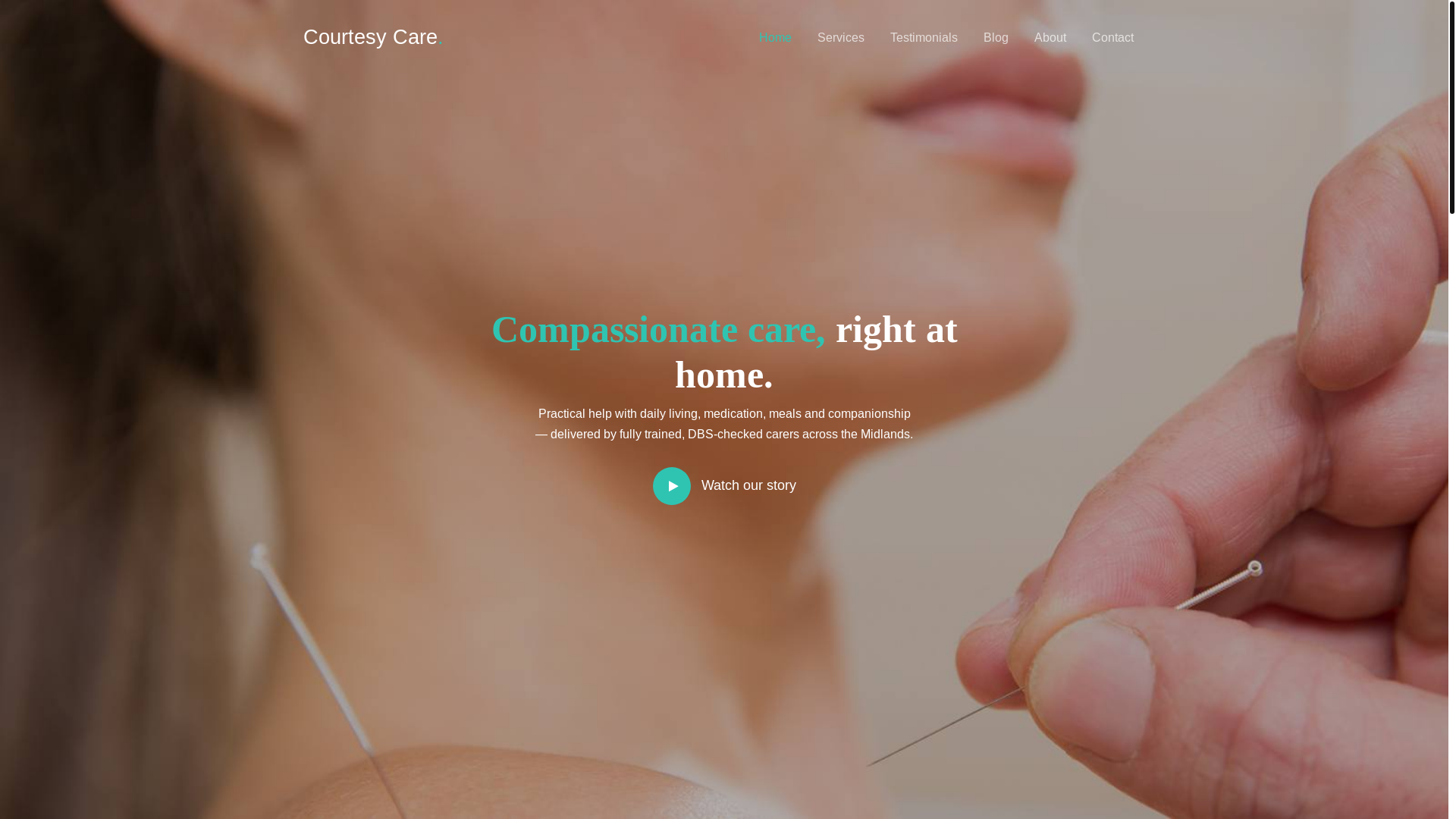 website screenshot of https://carer-website.pages.dev/