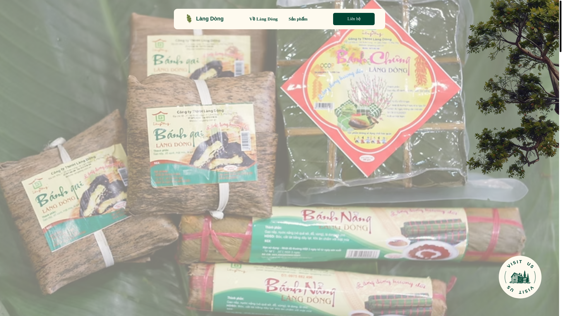 website screenshot of https://banhlangdong.com/