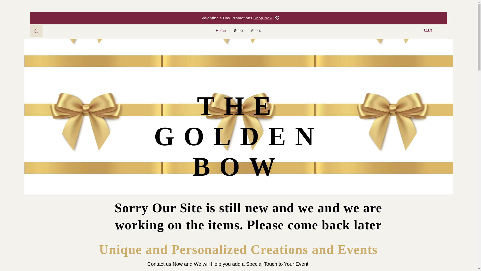 website screenshot of https://thegldnbow.com/