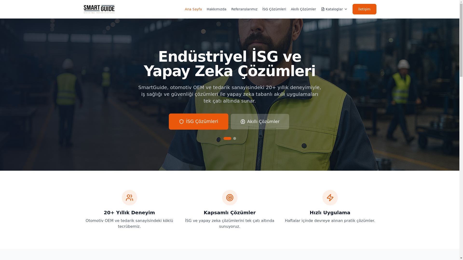 website screenshot of https://smartguide-website.pages.dev/