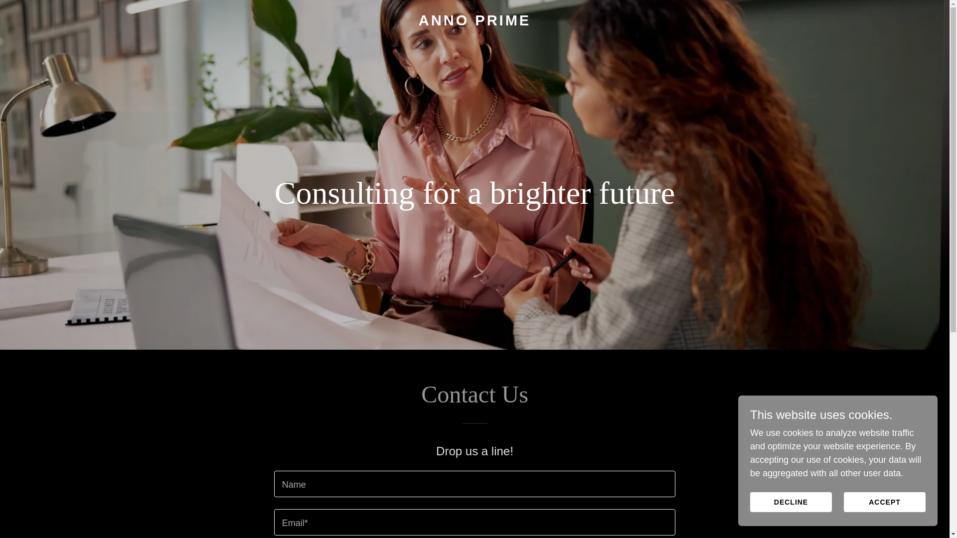 website screenshot of https://annoprime.com/