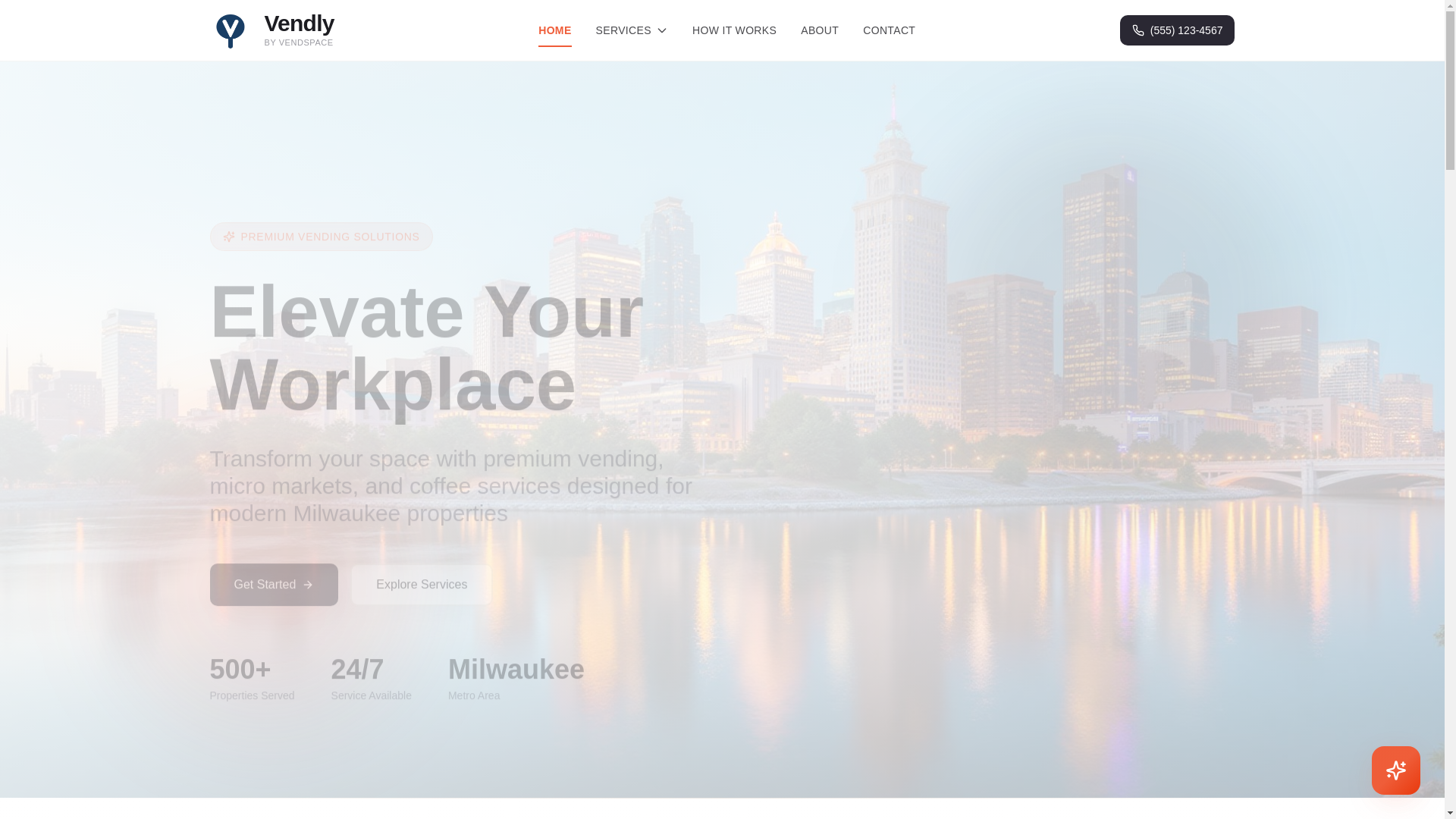 website screenshot of https://vendlywisconsin.com/