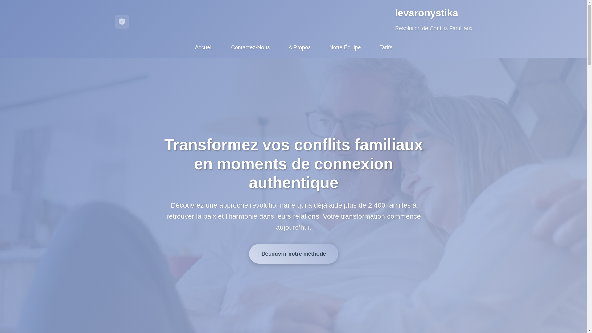 website screenshot of https://levaronystika.sbs/