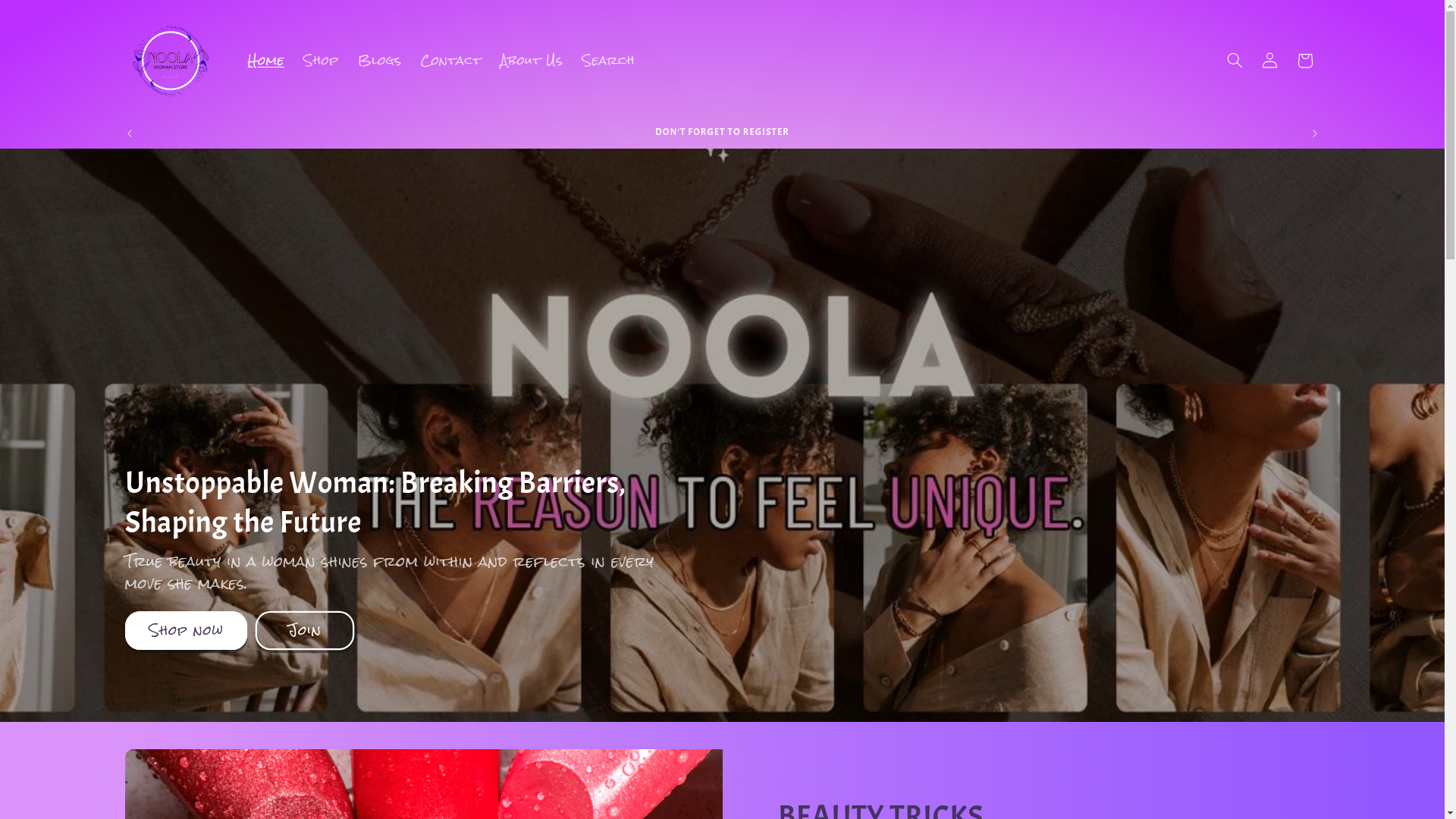 website screenshot of https://noolastore.es/
