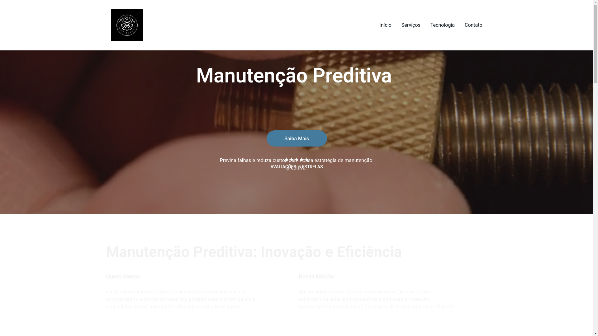 website screenshot of https://mpreditiva.com.br/