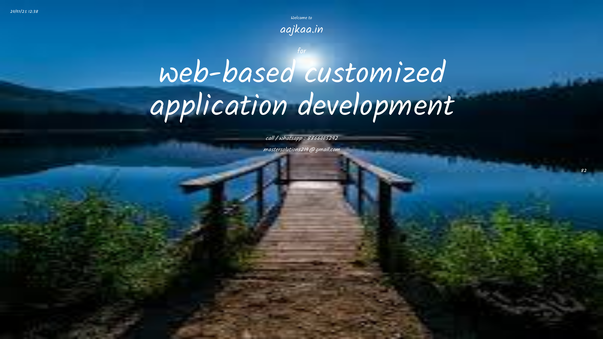 website screenshot of https://aajkaa.pages.dev/