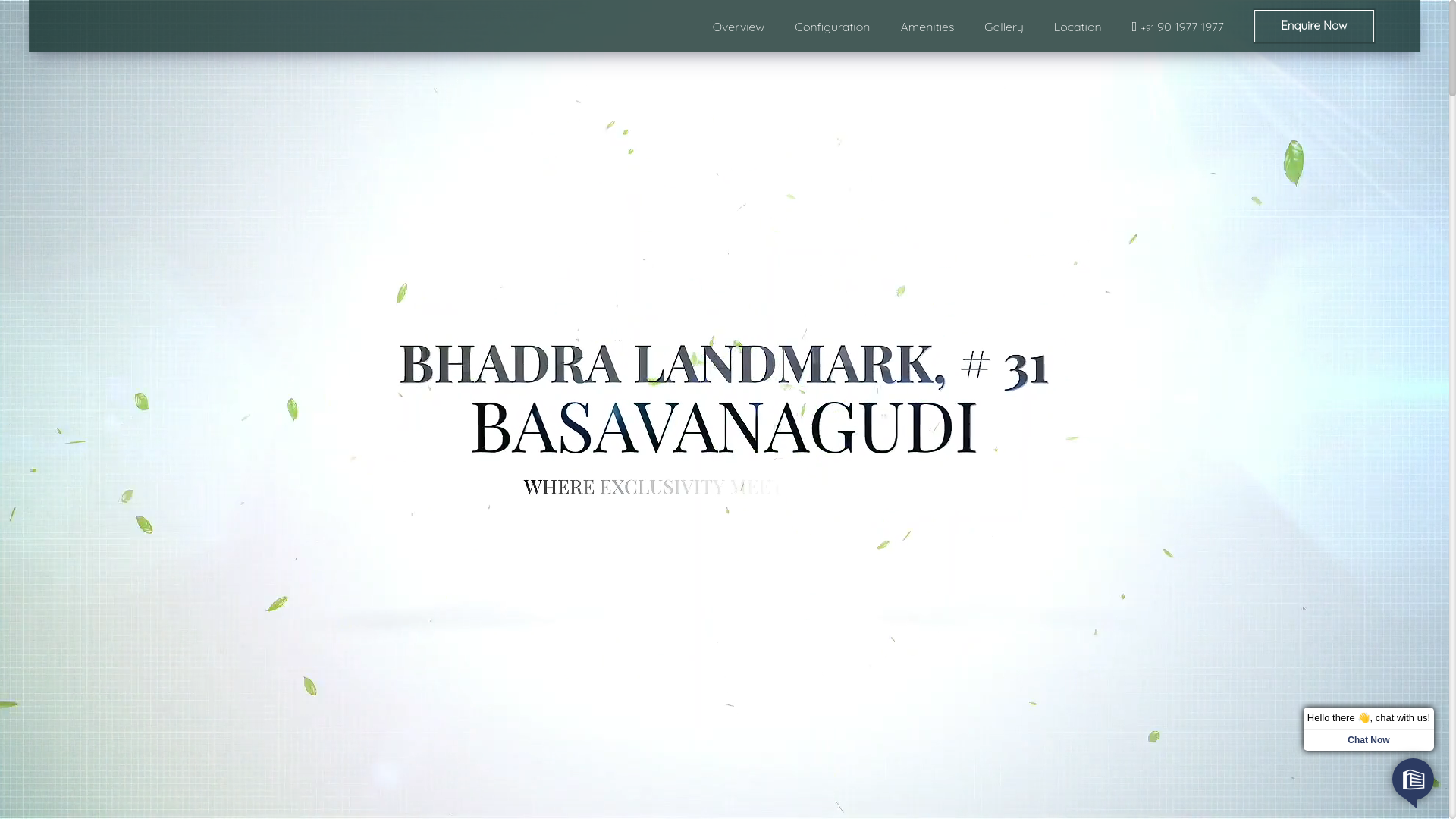 website screenshot of https://codename-basavanagudi.com/