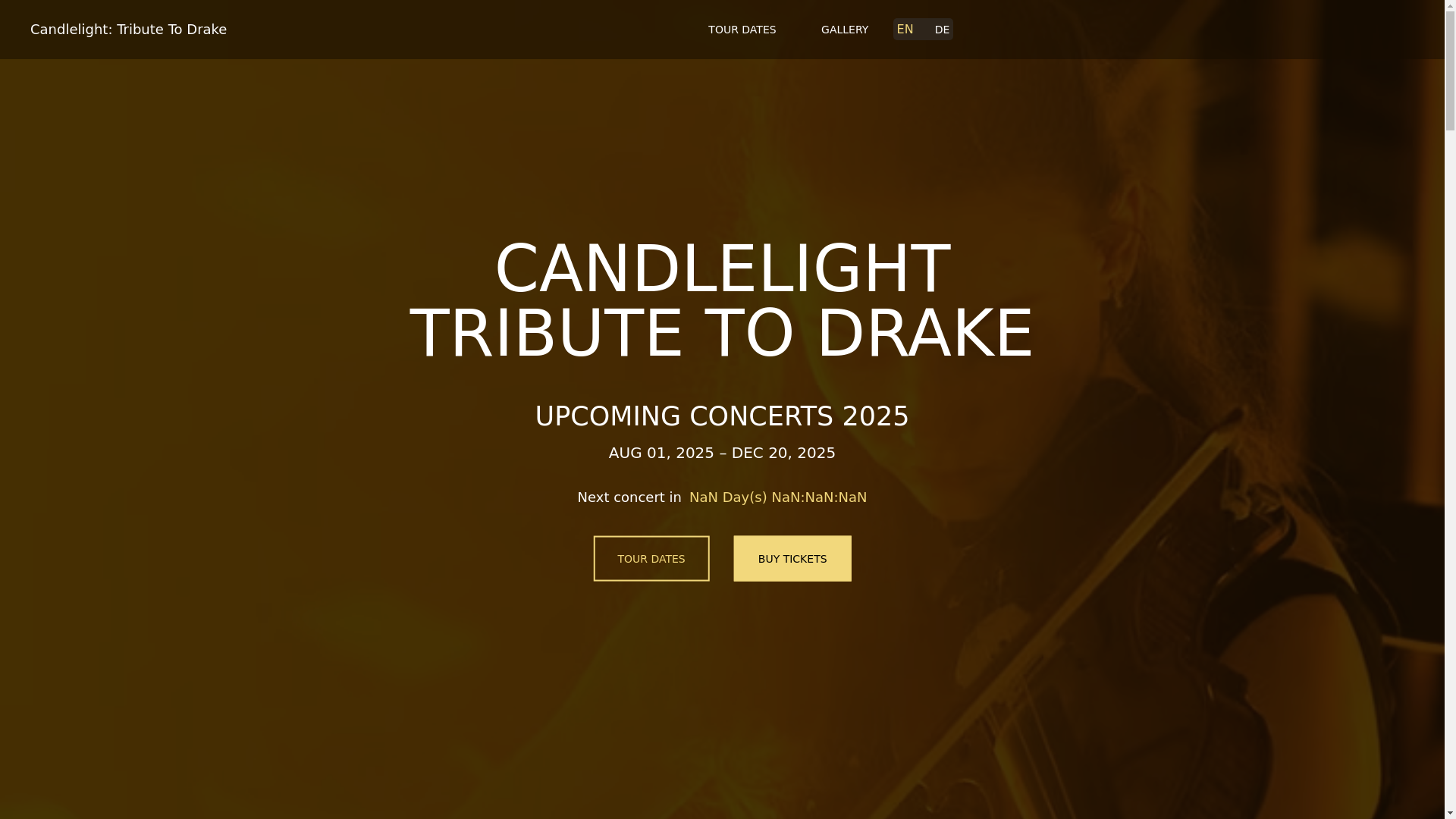 website screenshot of https://candlelighttributetodrake-com-github-io.pages.dev/