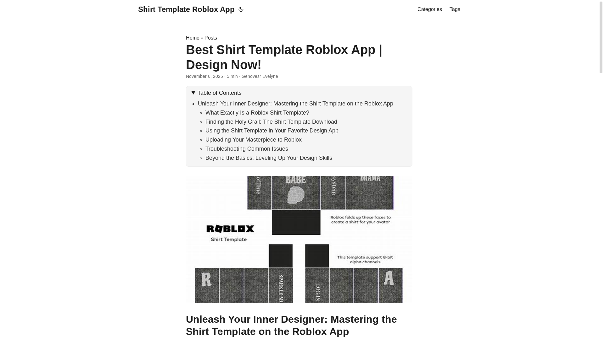website screenshot of https://shirt-template-roblox-app.pages.dev/