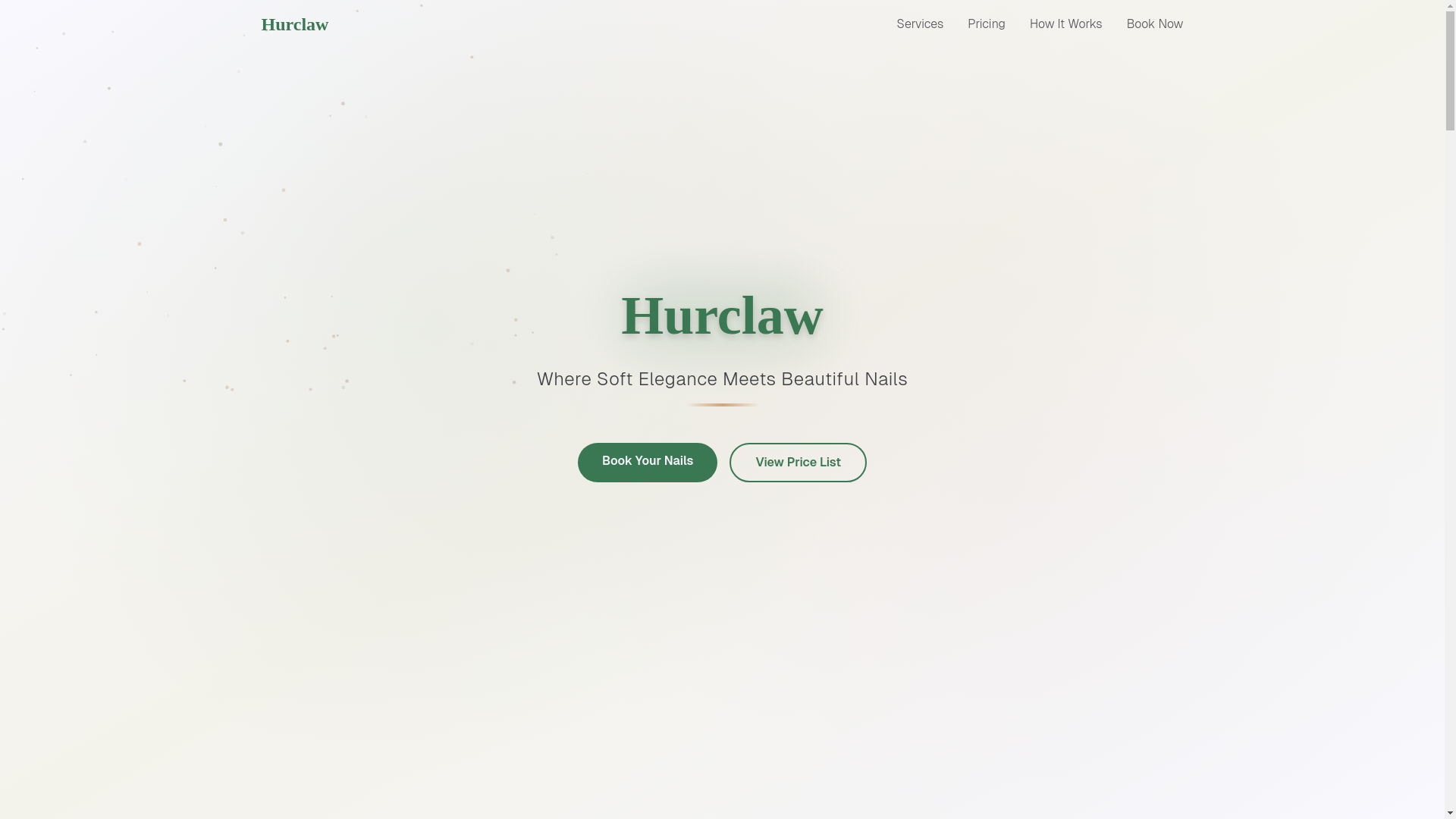 website screenshot of https://hurclaw.site/