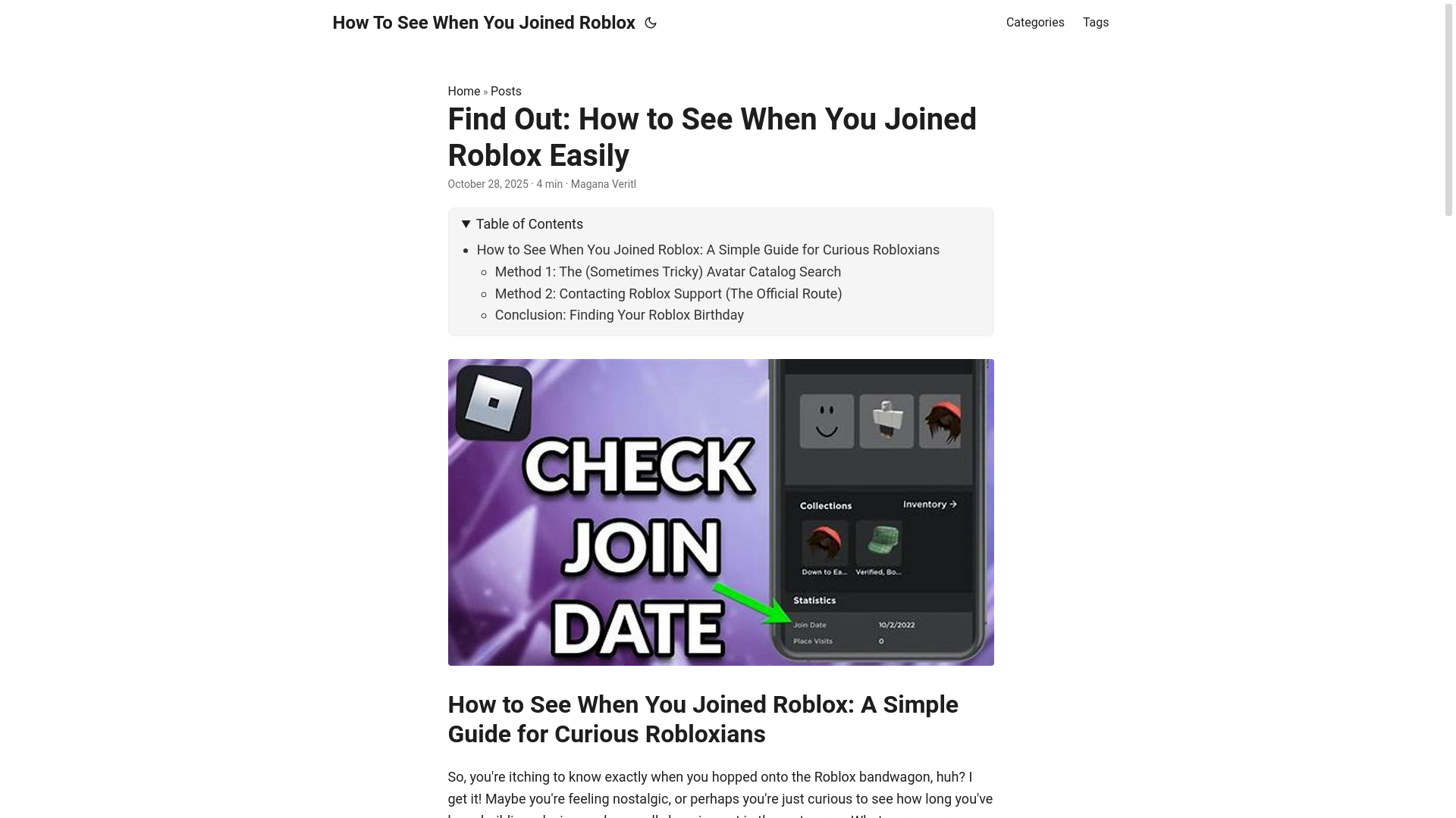 website screenshot of https://how-to-see-when-you-joined-roblox.pages.dev/