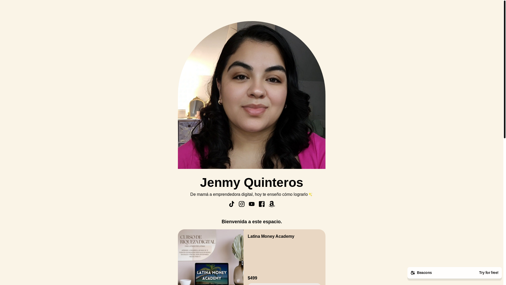 website screenshot of https://jenmyquinteros.com/