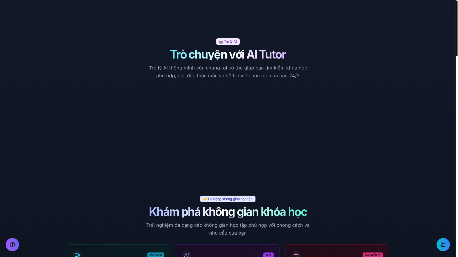 website screenshot of https://learn-ai.vn/
