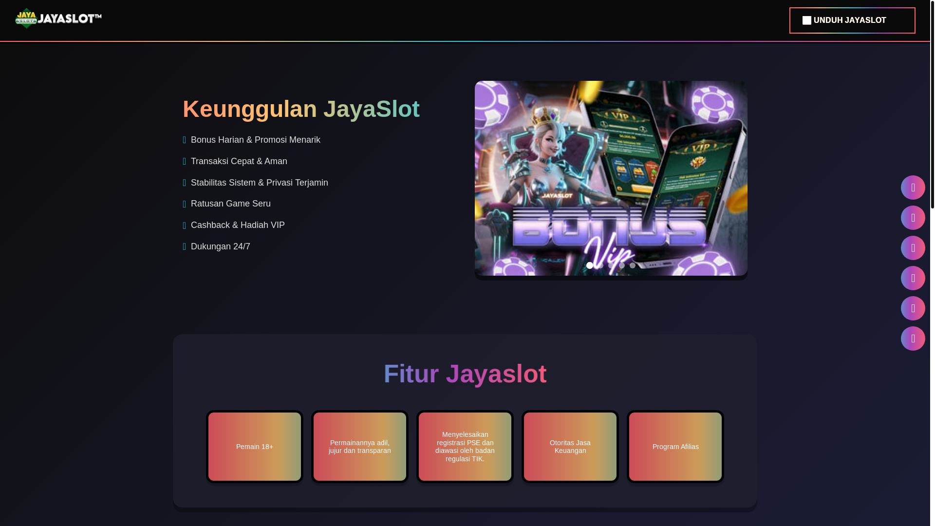 website screenshot of https://jayaslott4.xyz/