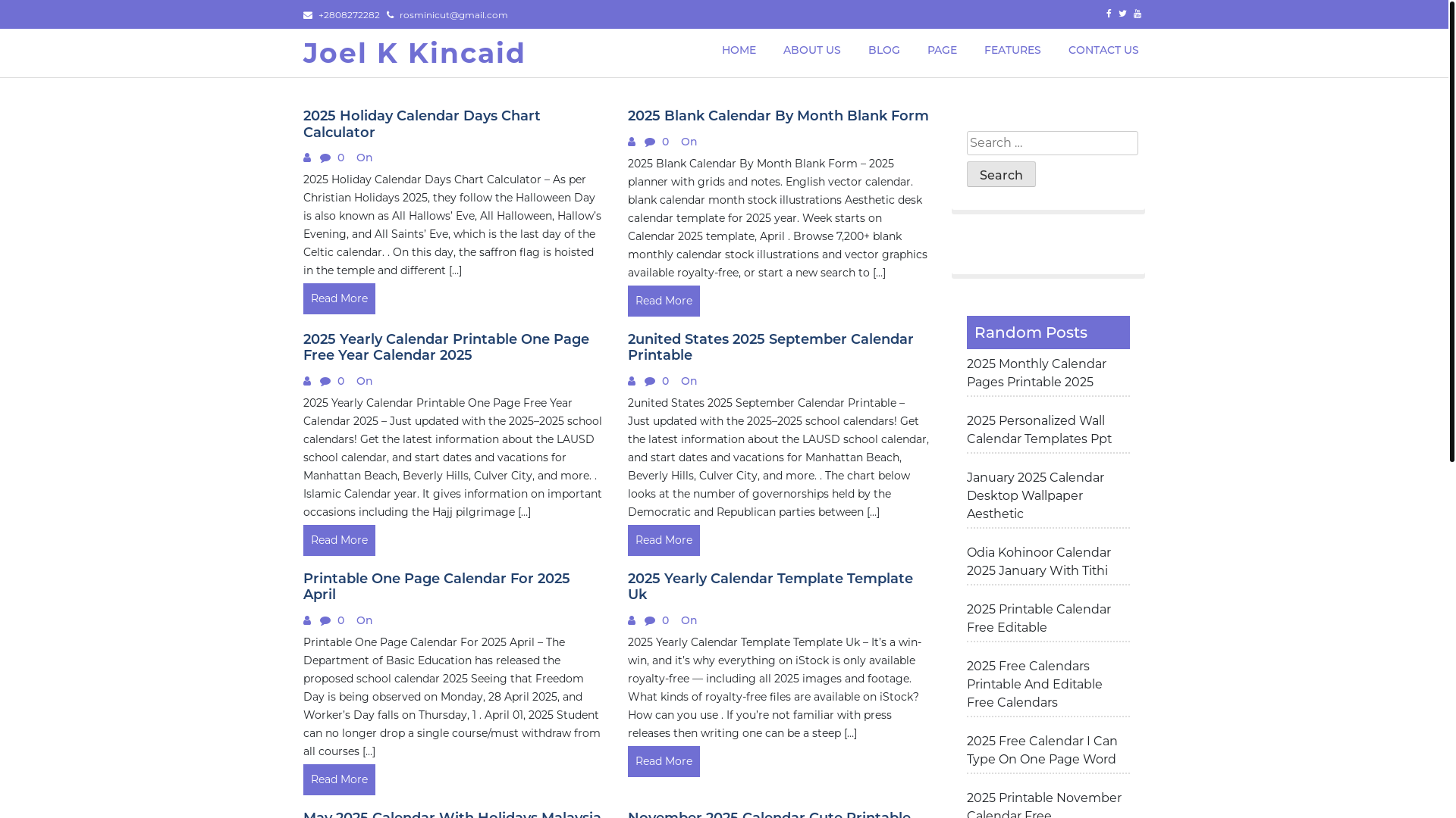 website screenshot of https://joelkkincaid.pages.dev/