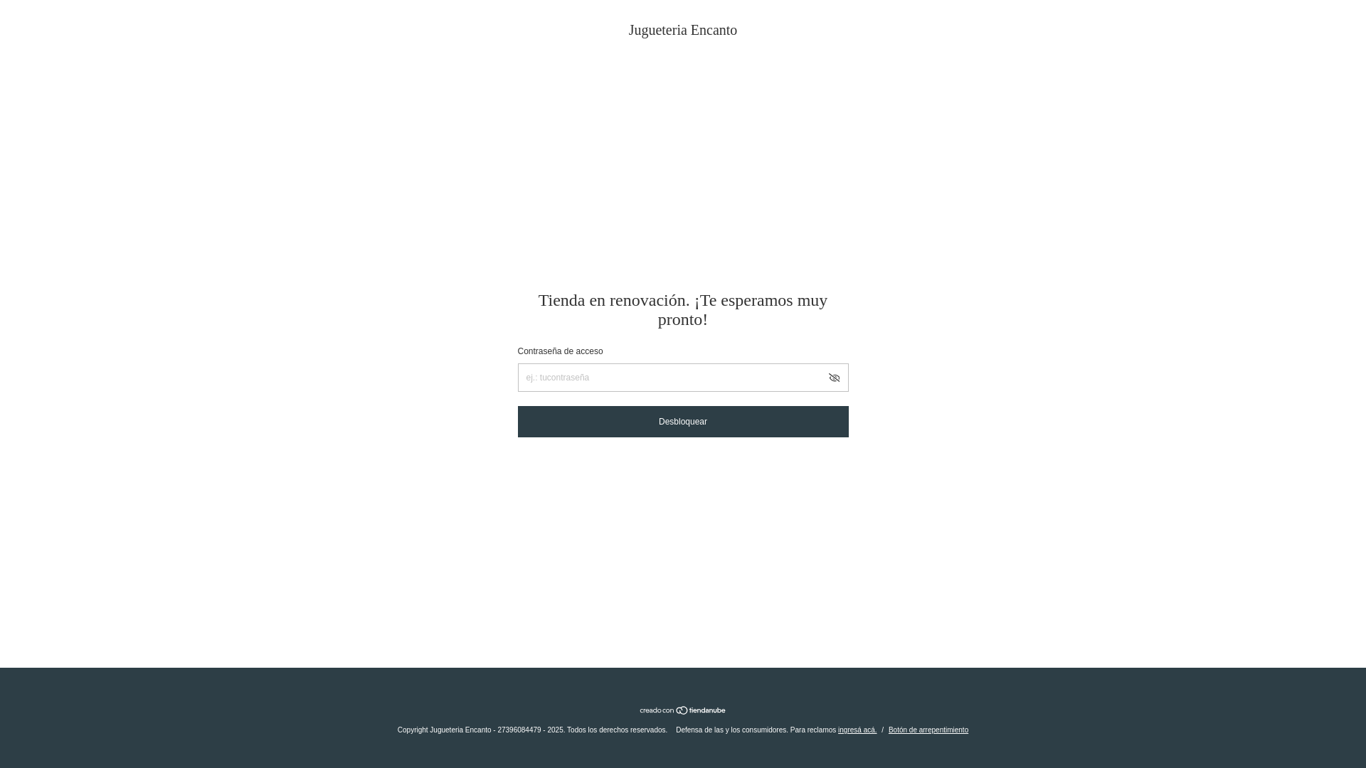 website screenshot of https://jugueteriaencanto.ar/