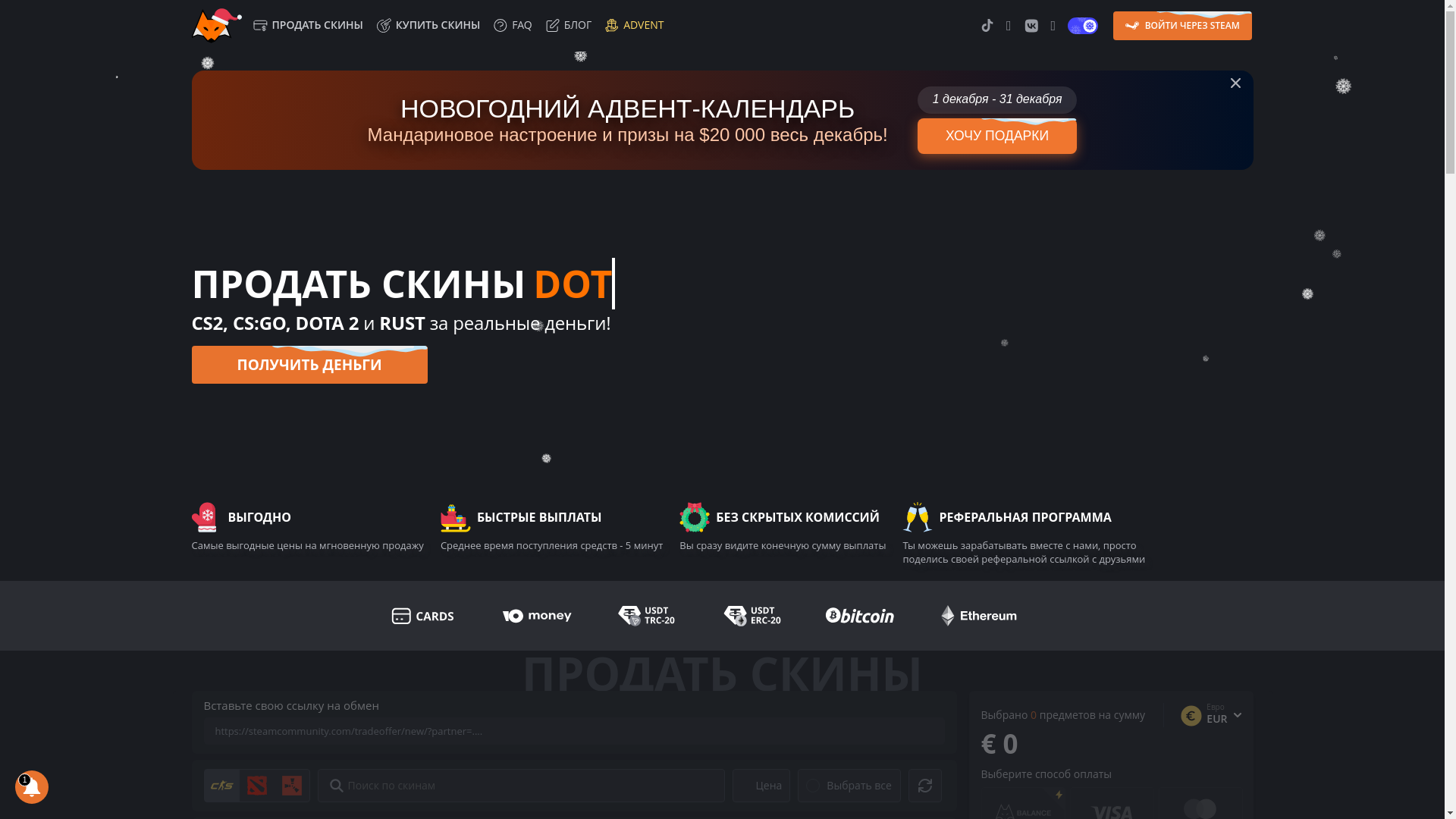 website screenshot of https://lic-sklns.pro