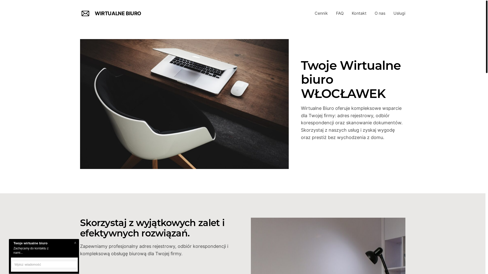 website screenshot of https://mspoczta.pl/