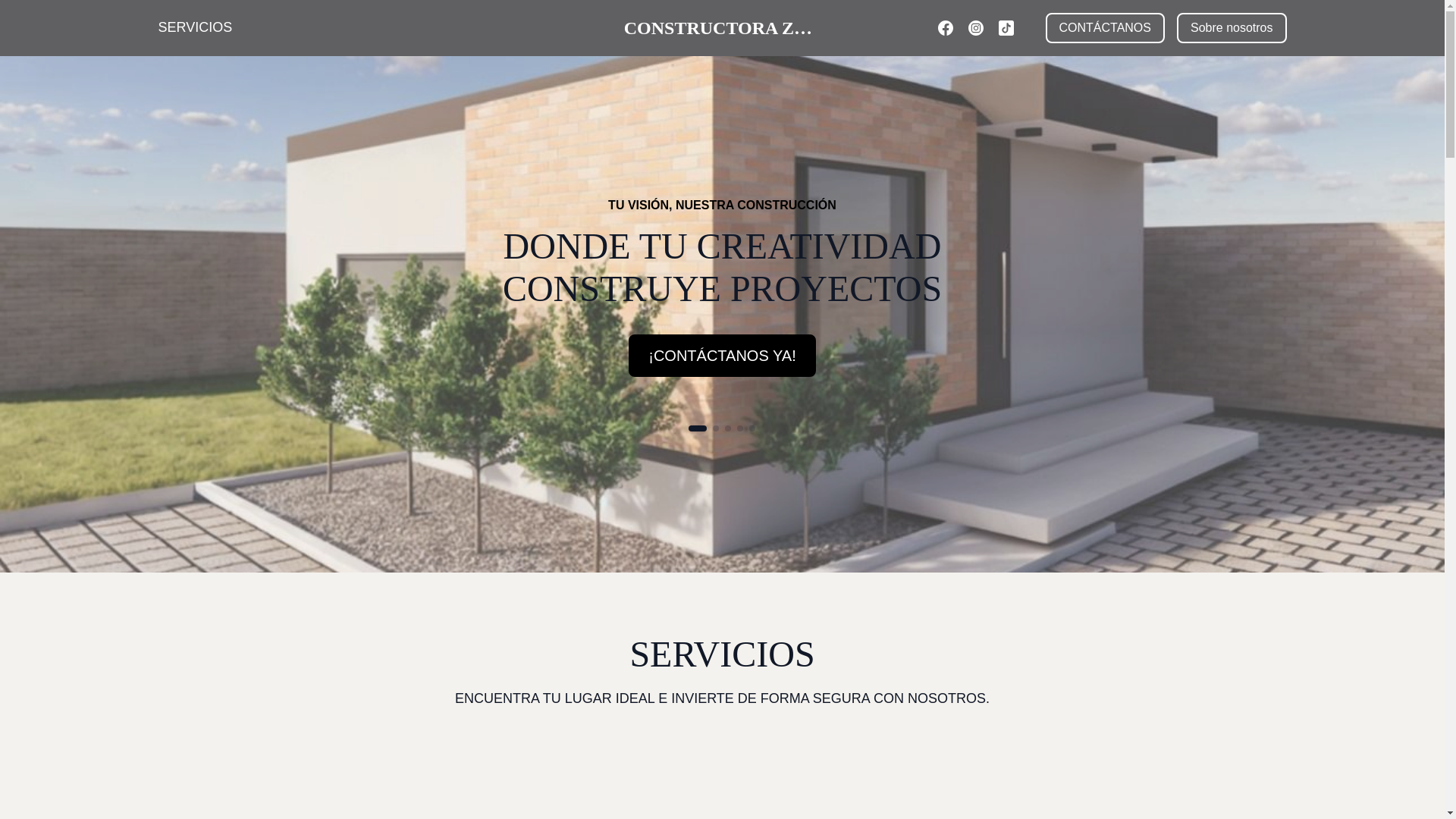 website screenshot of https://constructorazaval.com/