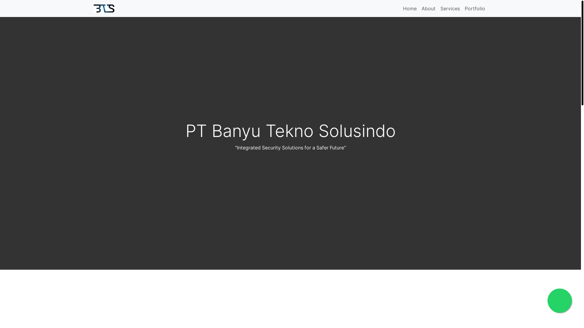 website screenshot of https://banyutekno.com/