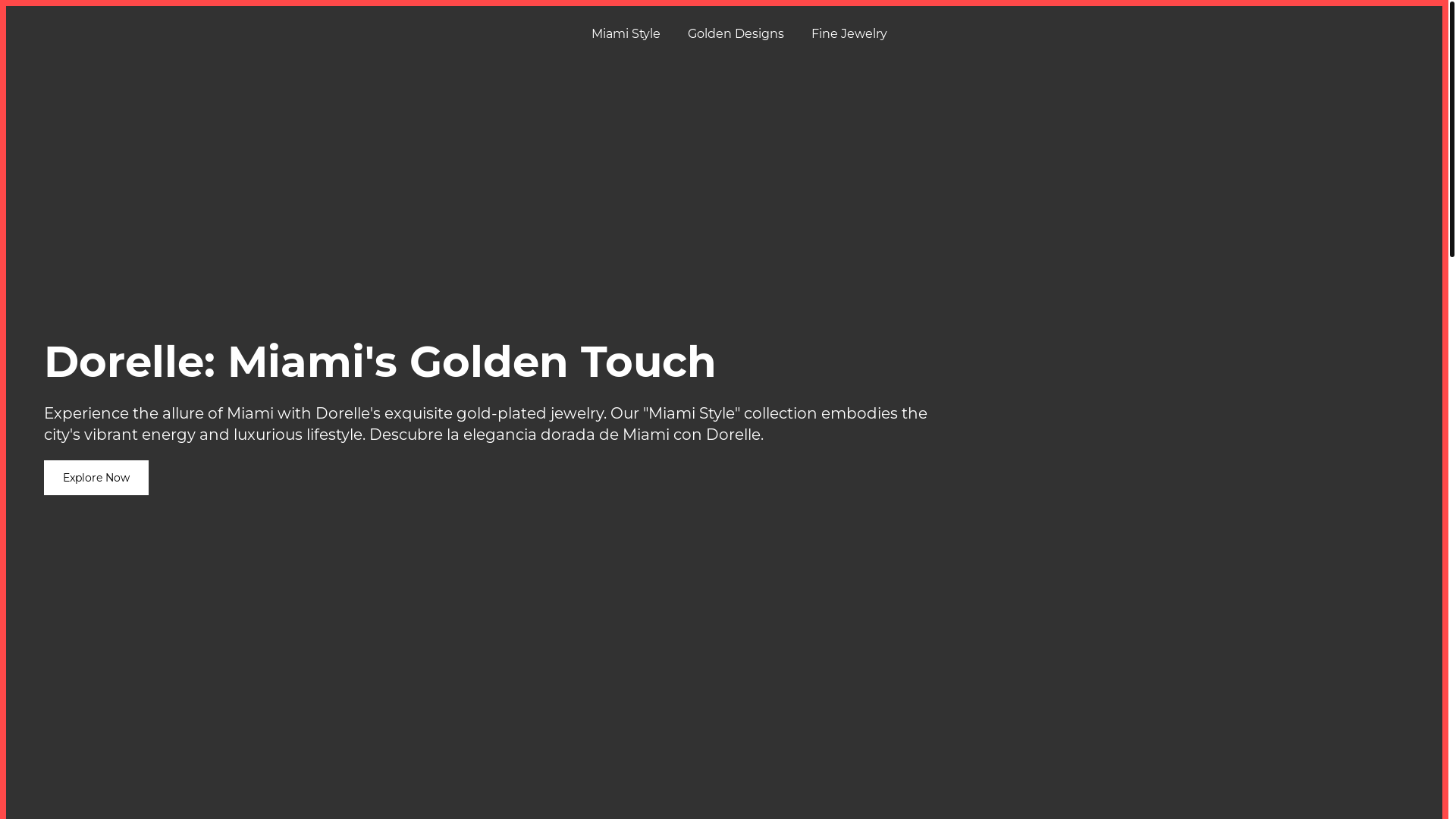 website screenshot of https://dorelle.org/