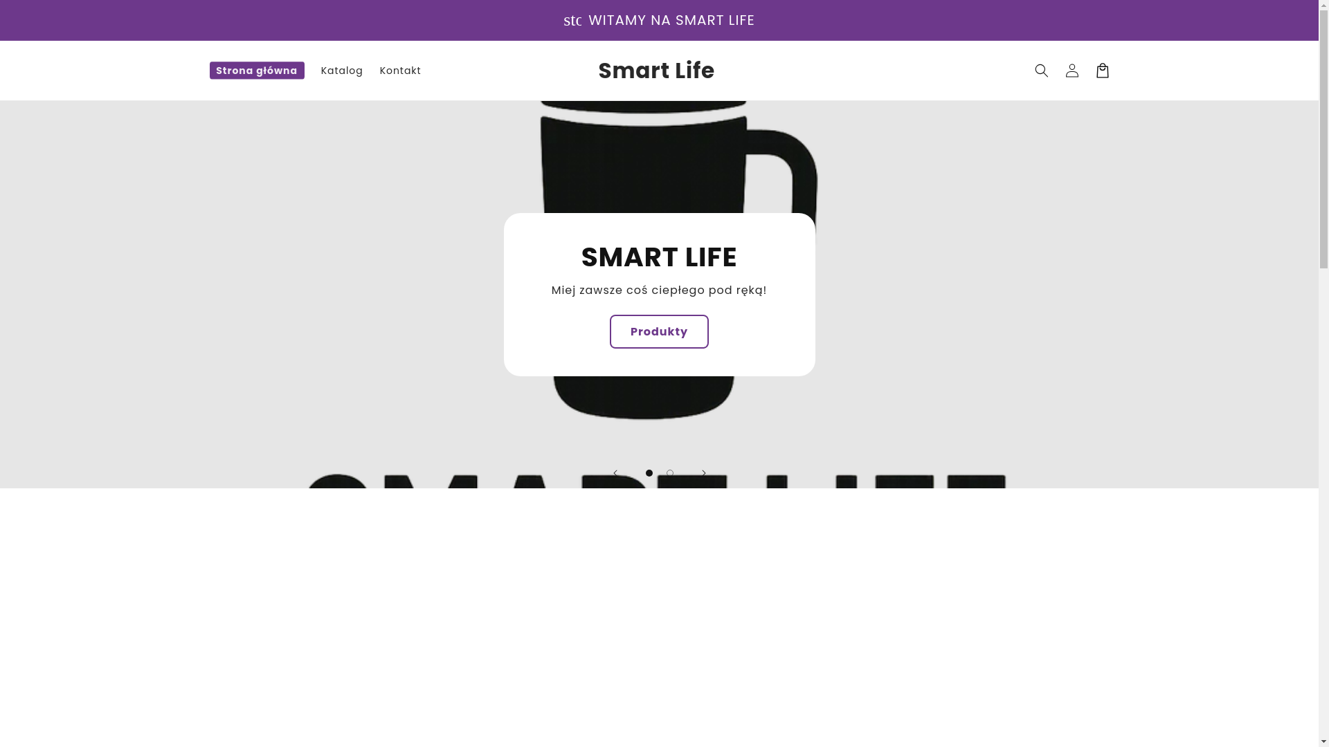 website screenshot of https://smartlifeshop.pl/