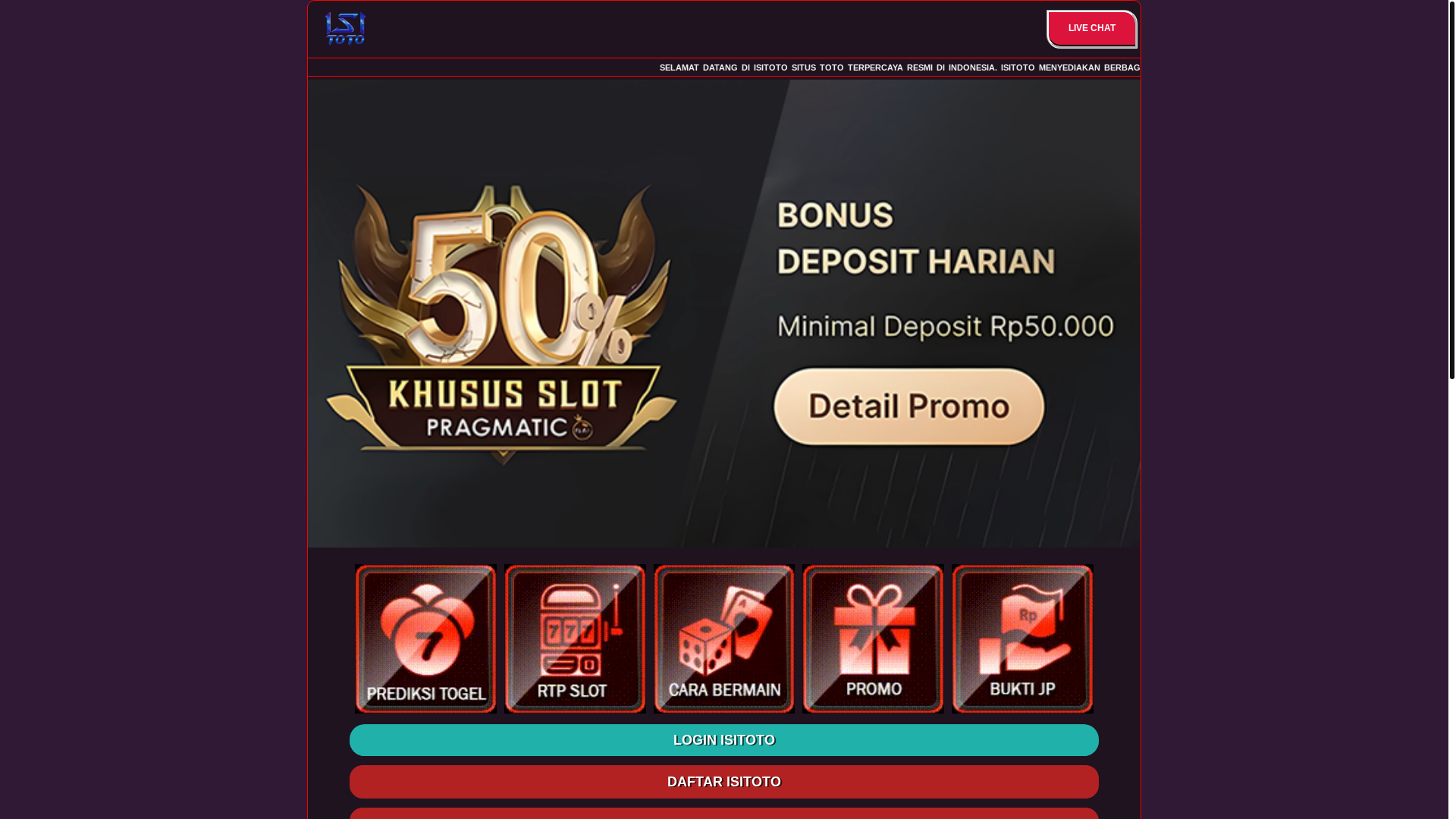 website screenshot of https://isimantapkali13.pages.dev/