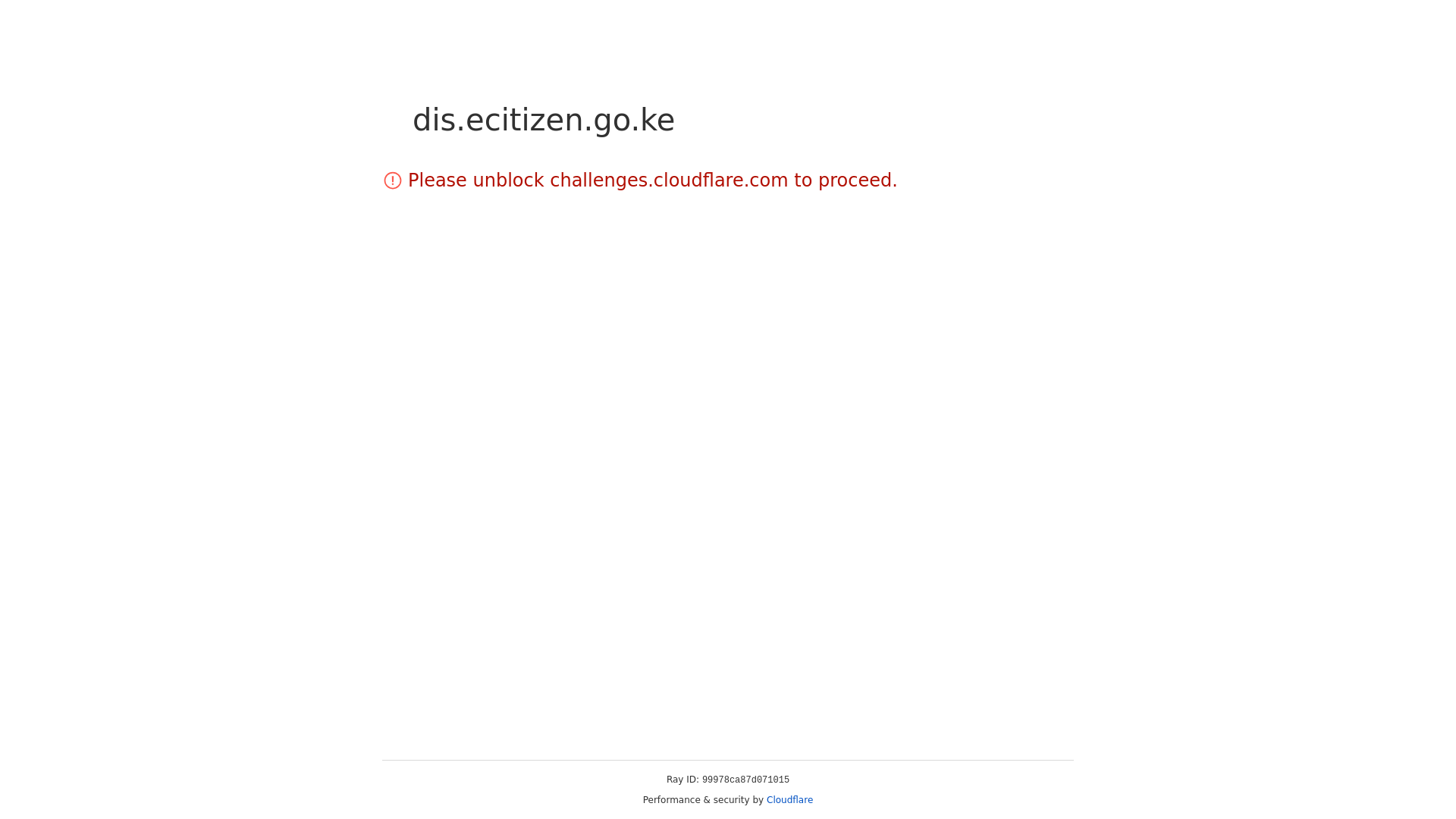 website screenshot of https://dis.ecitizen.go.ke/dashboard
