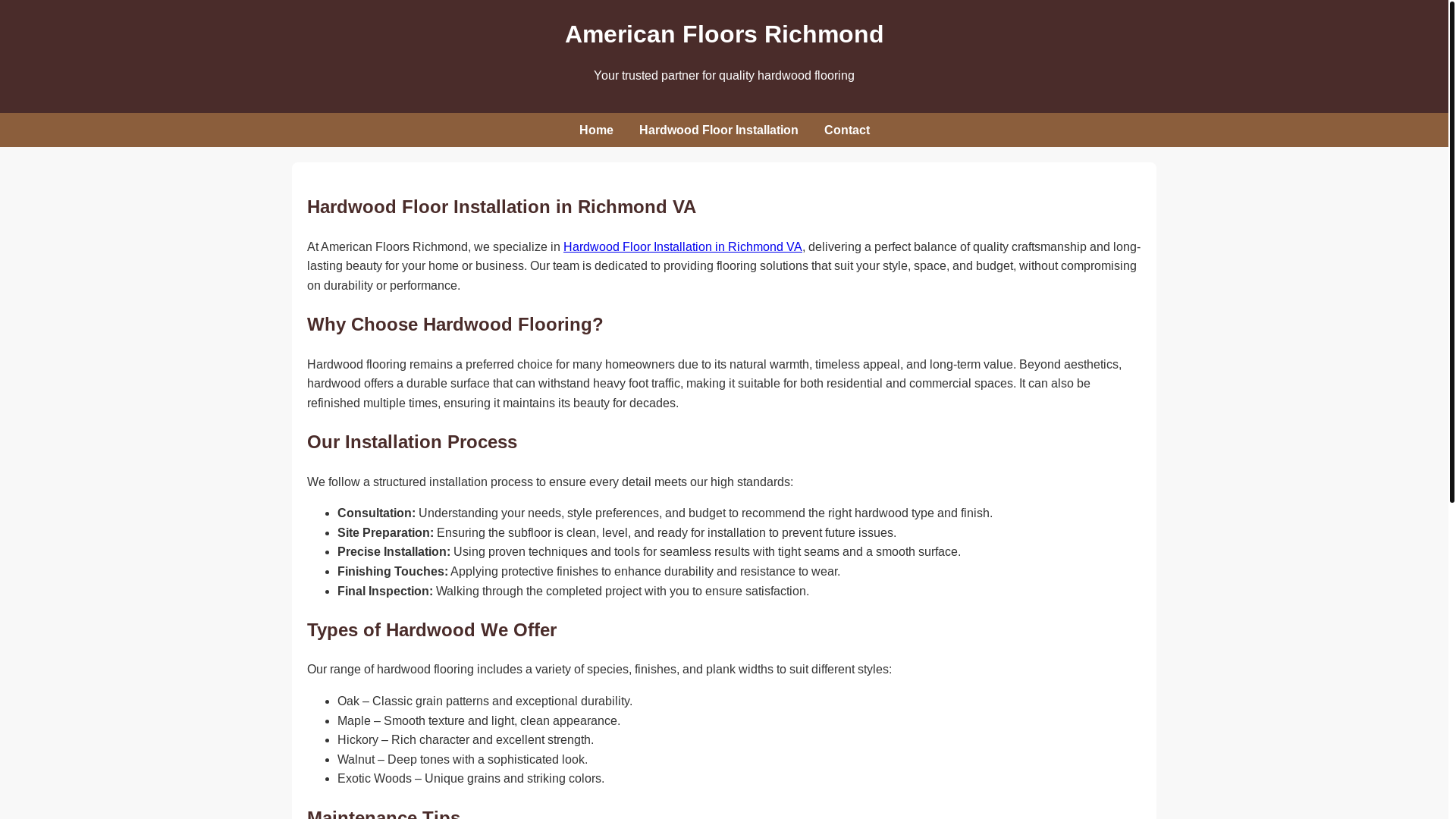 website screenshot of https://expert-hardwood-floor-installation-richmond.pages.dev/