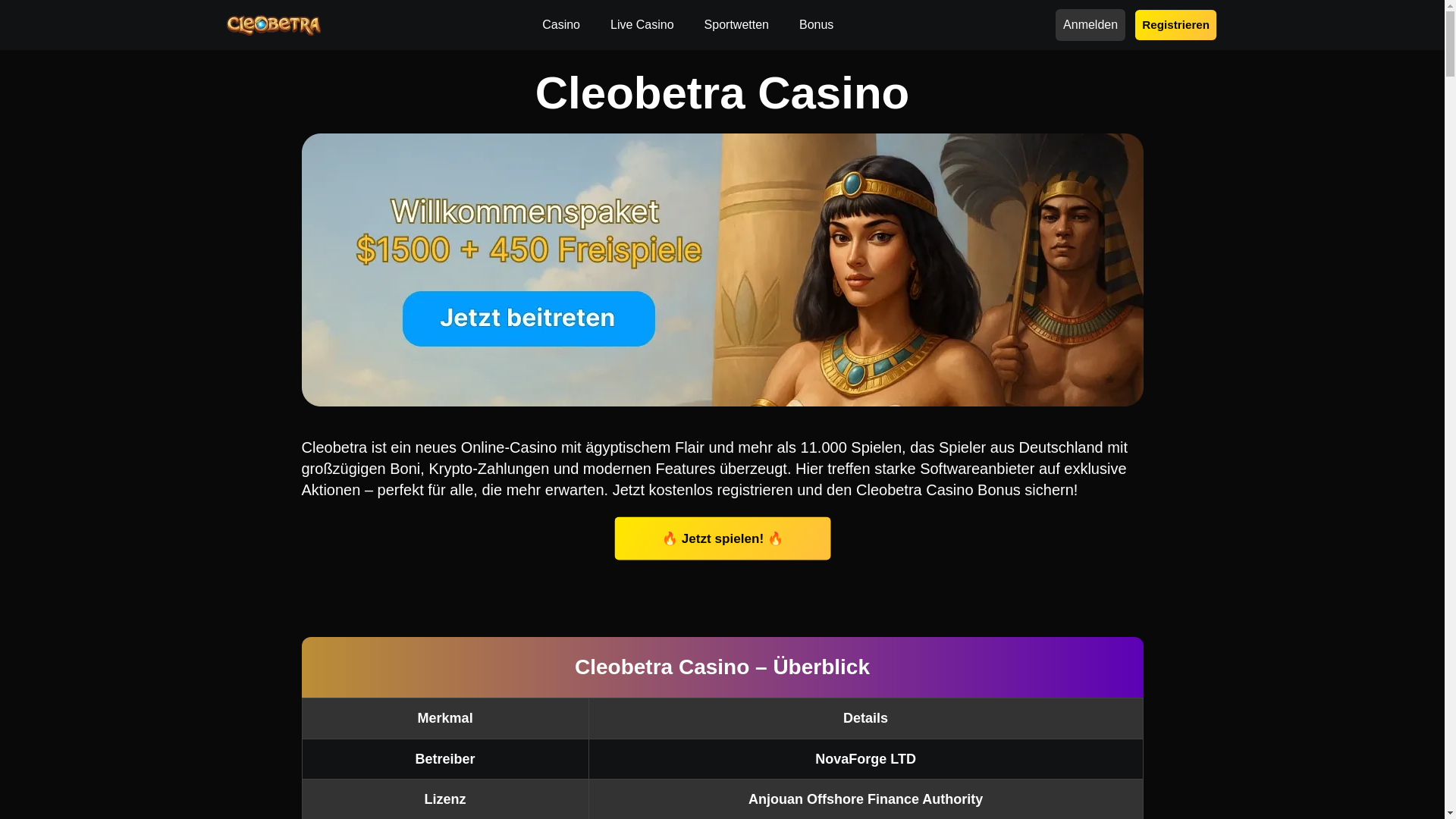 website screenshot of https://cleobetra-de-com-11552.pages.dev/