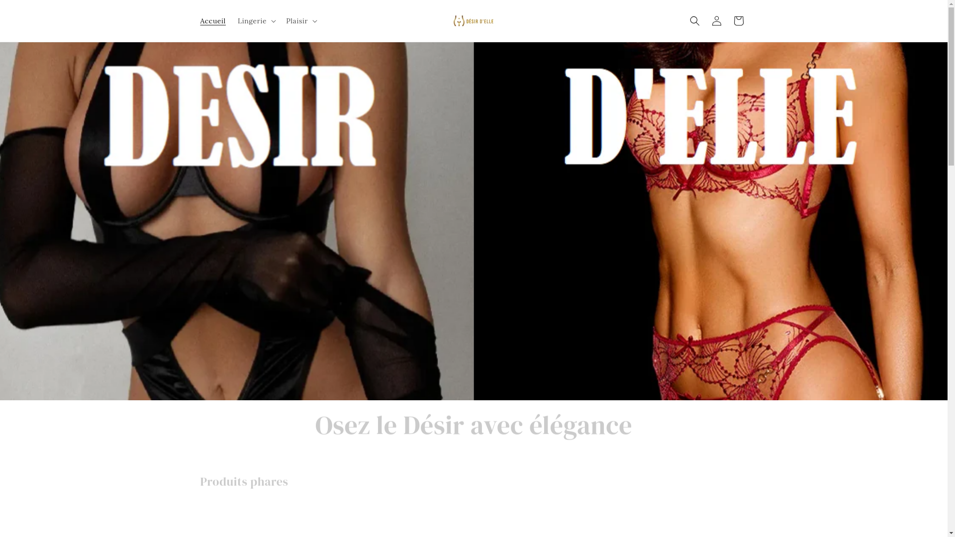 website screenshot of https://desirdelle.fr/