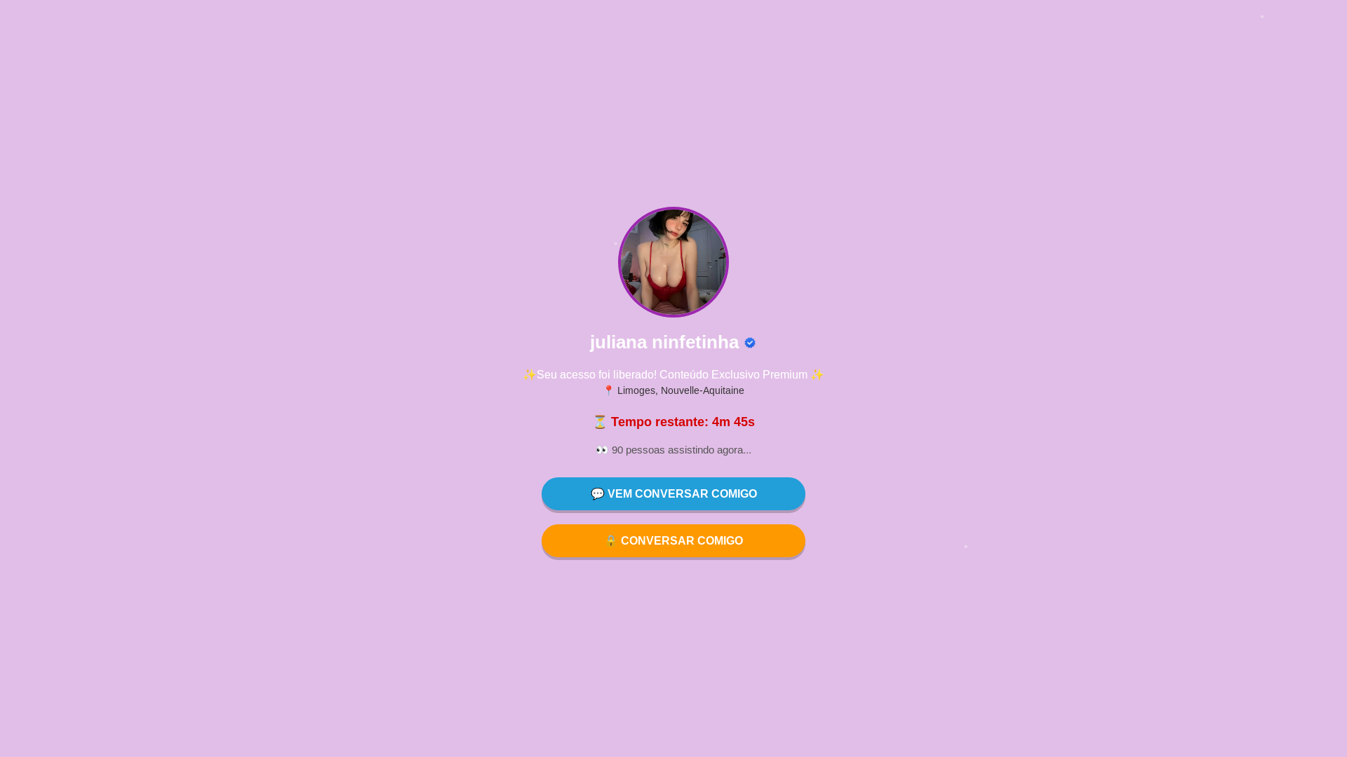website screenshot of https://juliana-privado.site/
