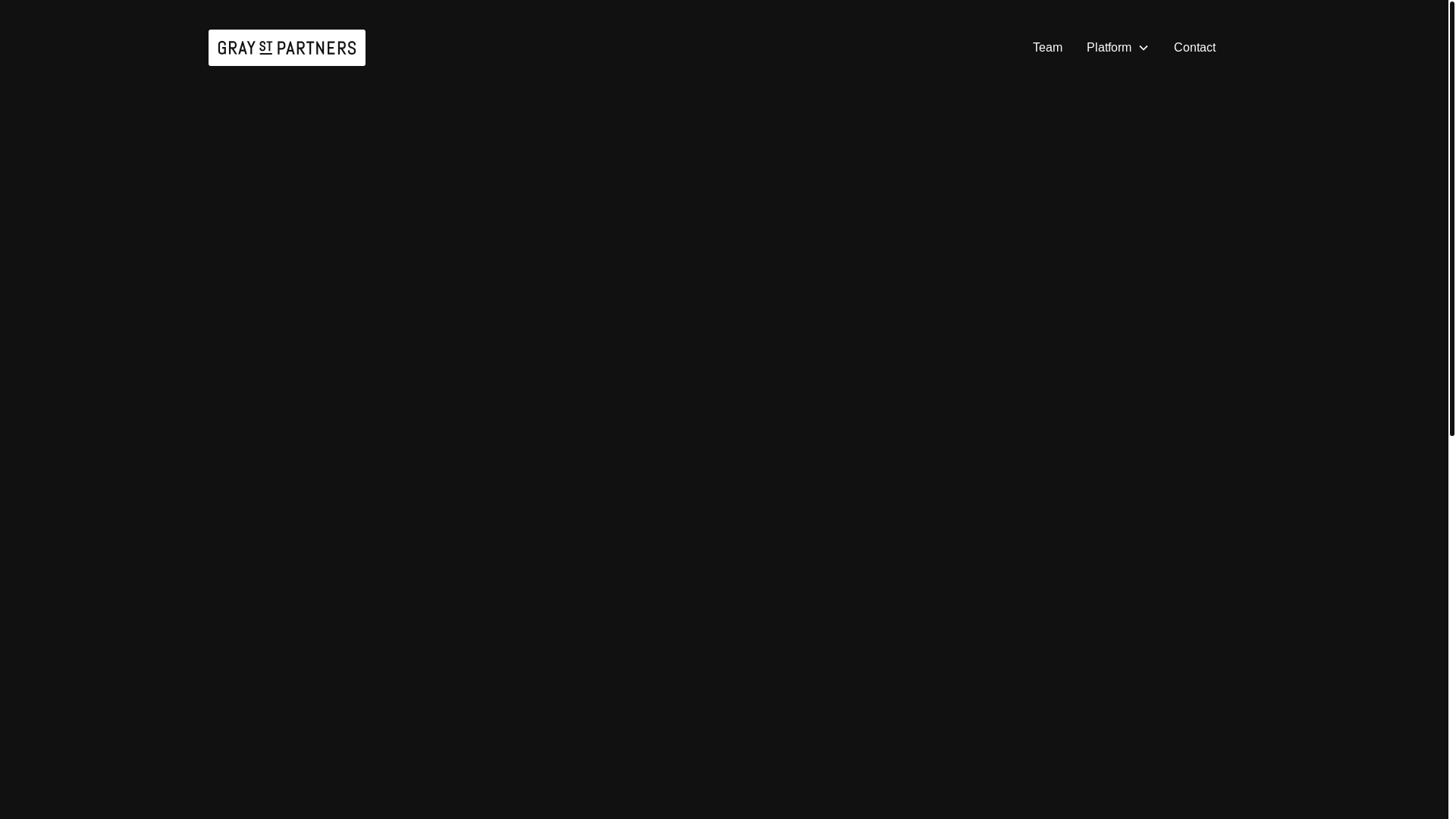 website screenshot of https://graystreetpartner.com/