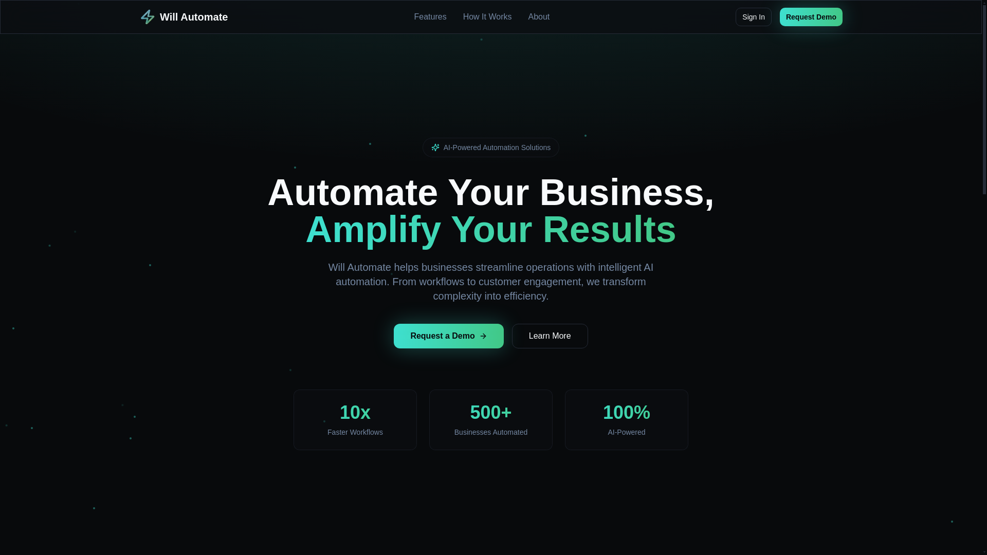 website screenshot of https://willautomate.app/