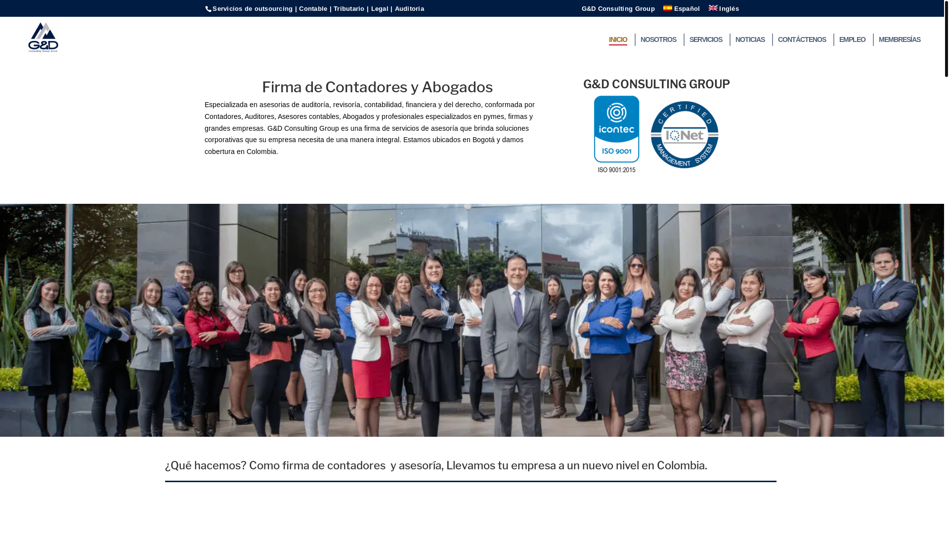 website screenshot of https://www.gydconsulting.com/