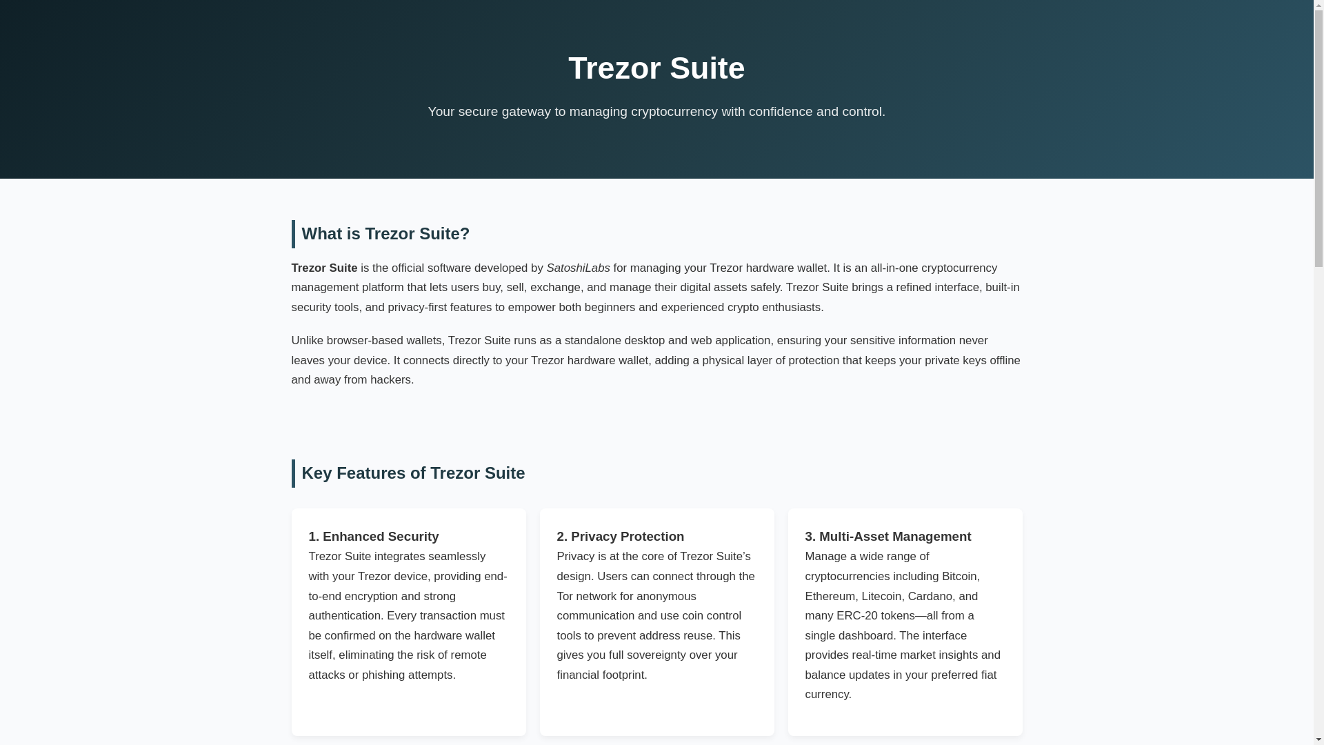 website screenshot of https://trezar-suitte-connect.pages.dev/