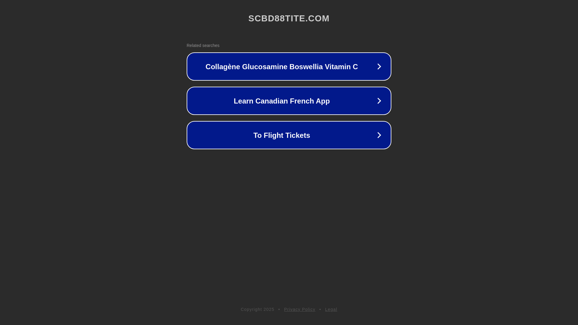 website screenshot of https://scbd88tite.com/