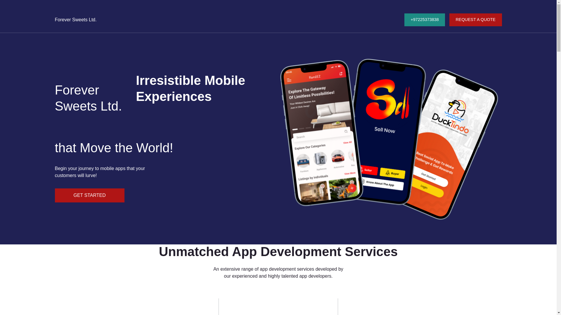 website screenshot of https://eversweetslt.com/