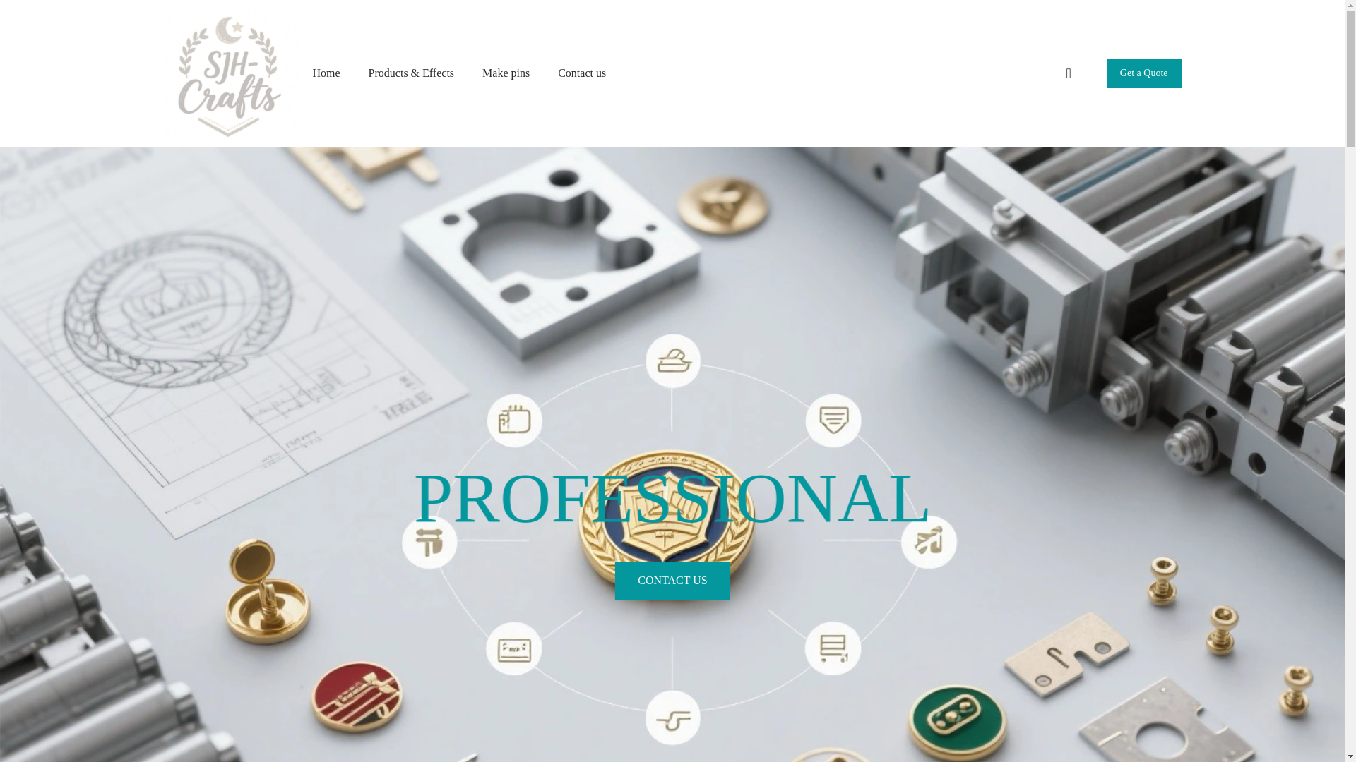 website screenshot of https://sjhcrafts.com/
