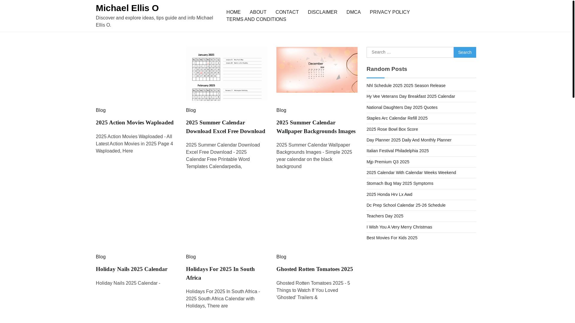 website screenshot of https://michaelelliso.pages.dev/