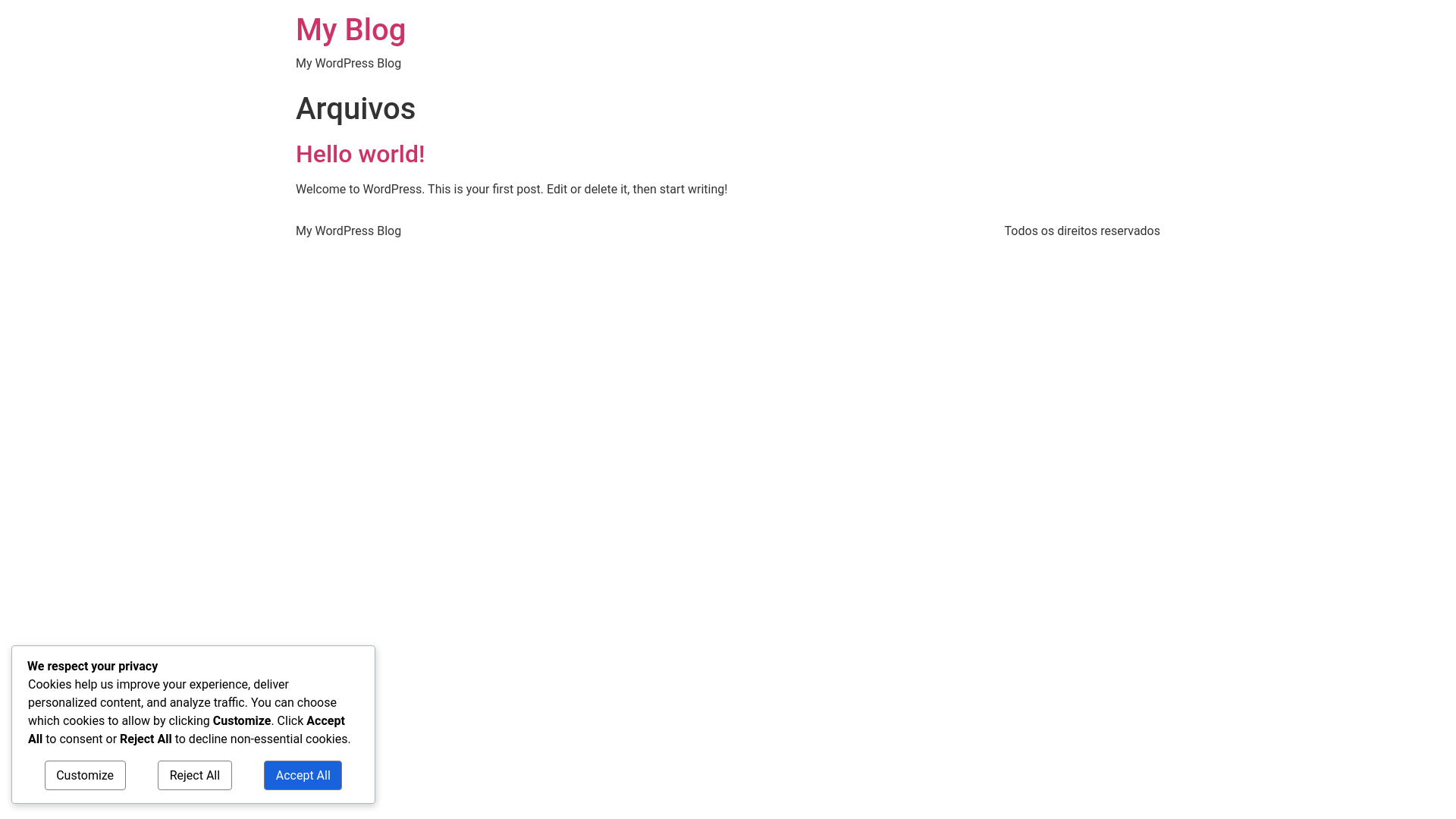 website screenshot of https://mellazevedoacademy.com.br/