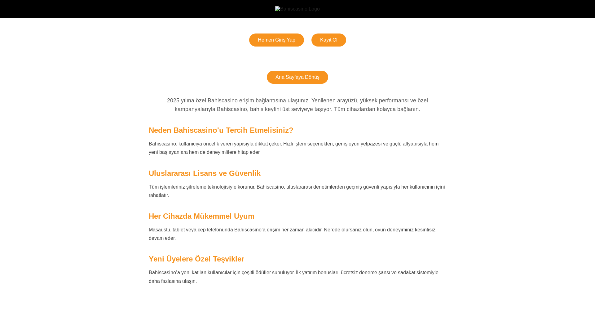 website screenshot of https://bahiscasinoadres.com/